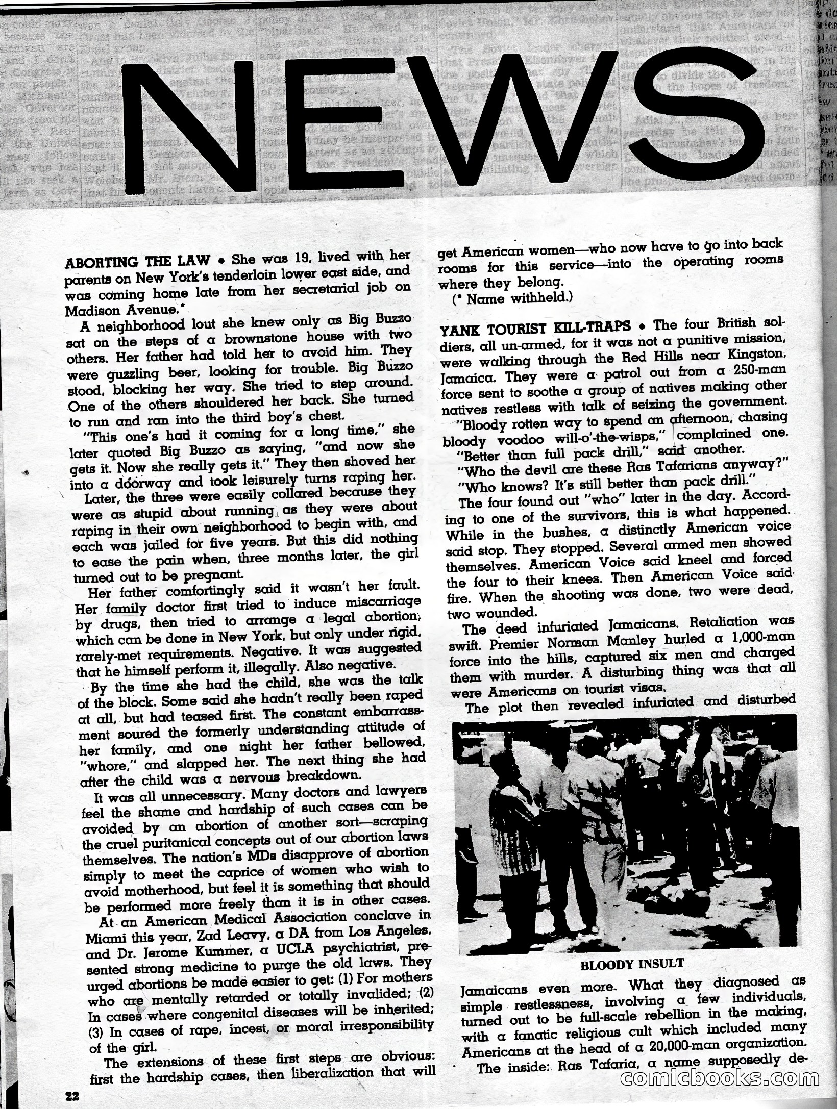 Real Adventure, January 1961 — page 22 of 91
