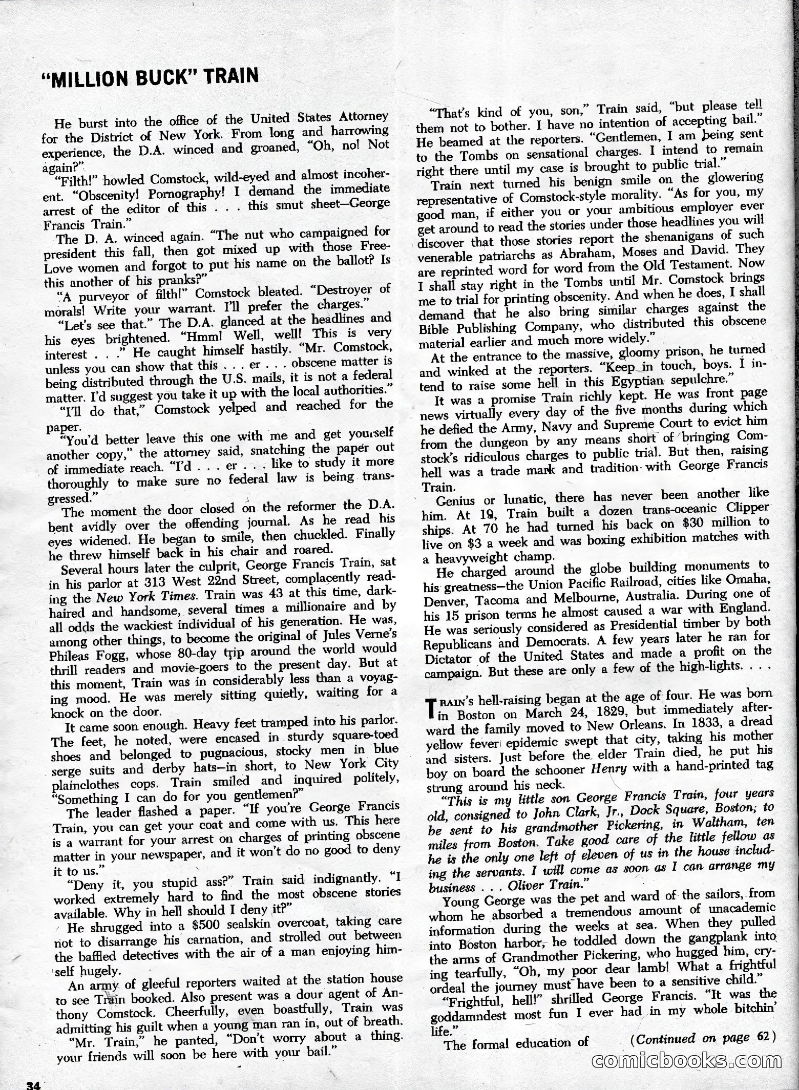 Real Adventure, January 1961 — page 34 of 91