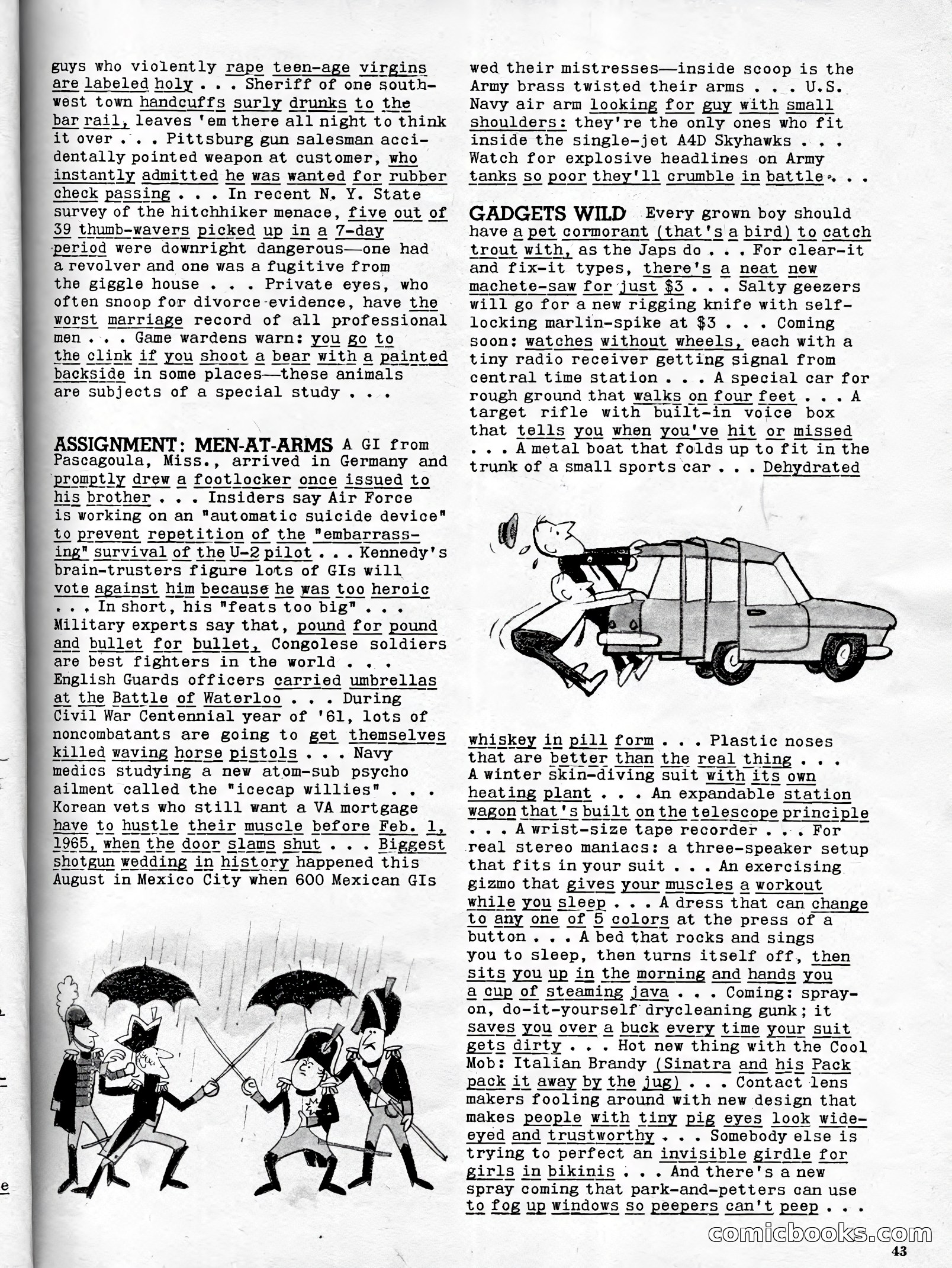 Real Adventure, January 1961 — page 48 of 91