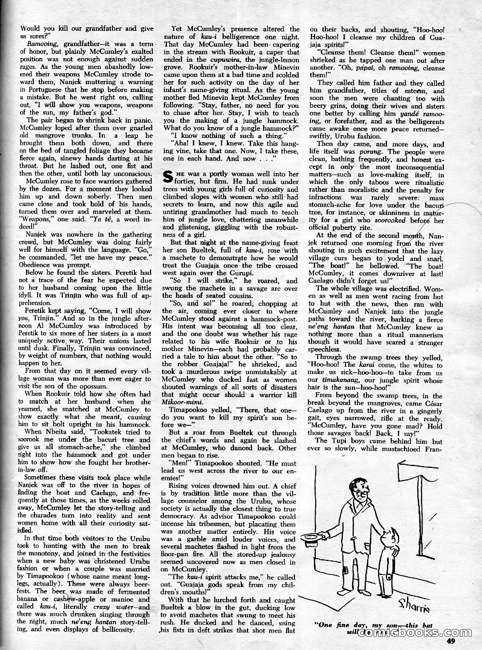 Real Adventure, January 1961 — page 54 of 91