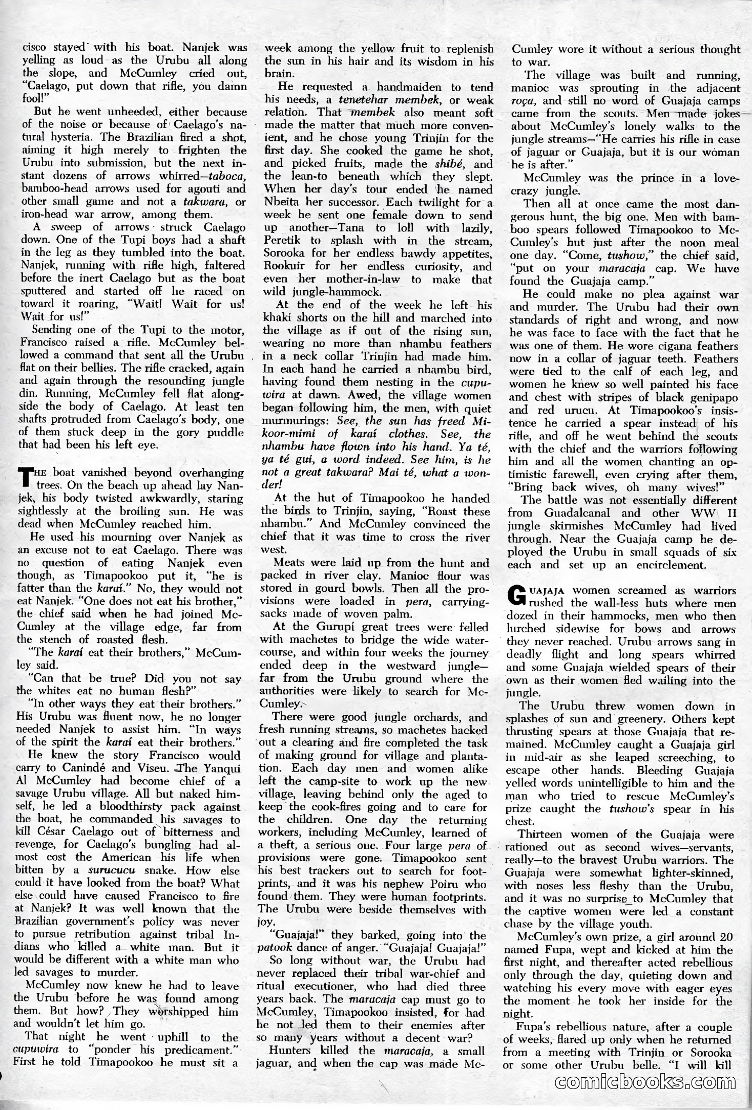 Real Adventure, January 1961 — page 55 of 91