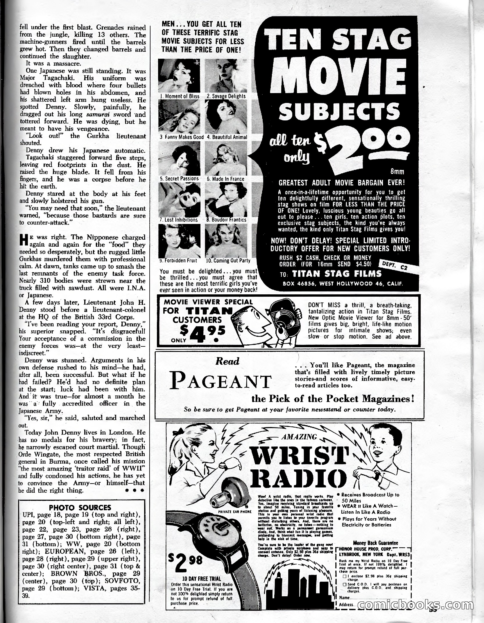Real Adventure, January 1961 — page 60 of 91
