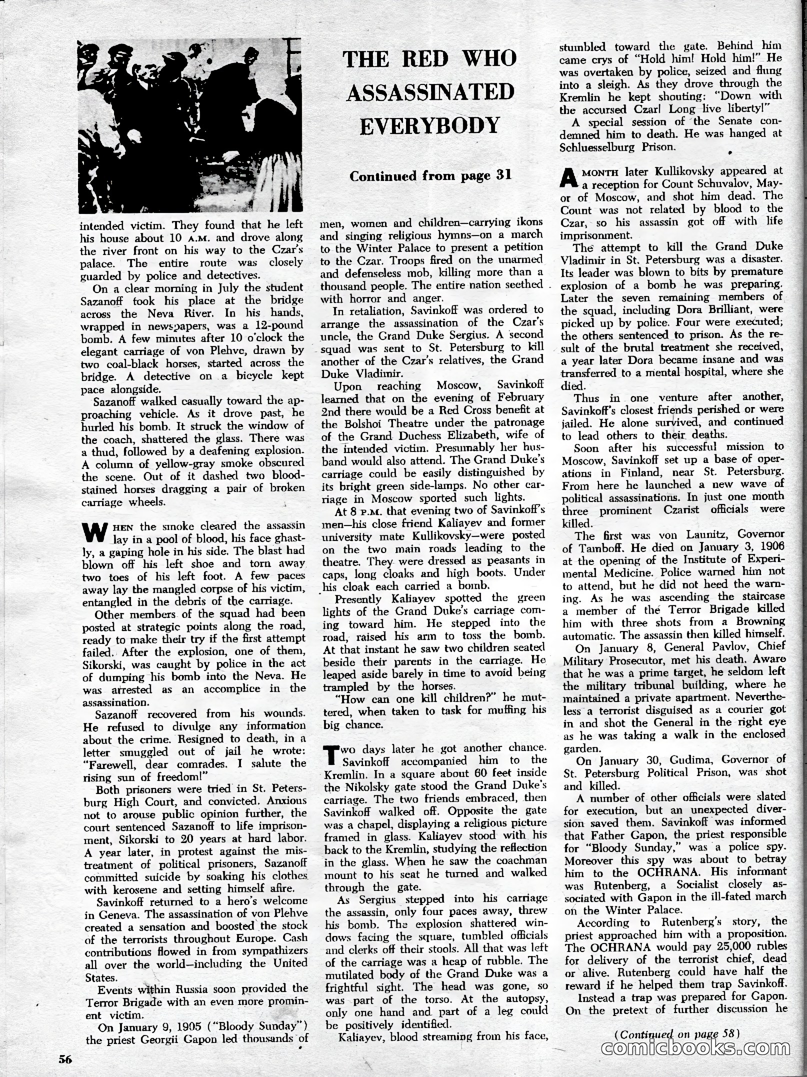 Real Adventure, January 1961 — page 61 of 91