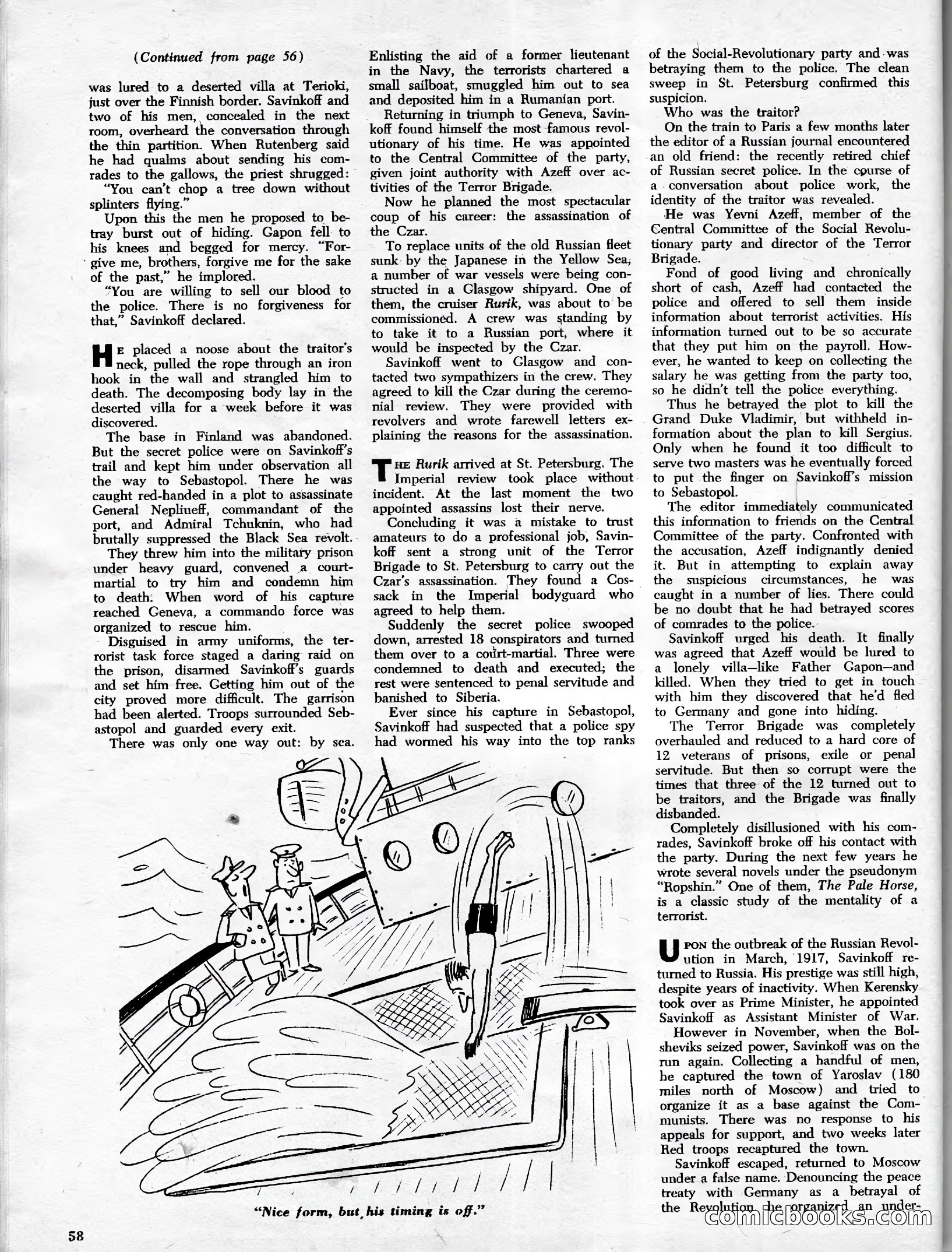Real Adventure, January 1961 — page 63 of 91
