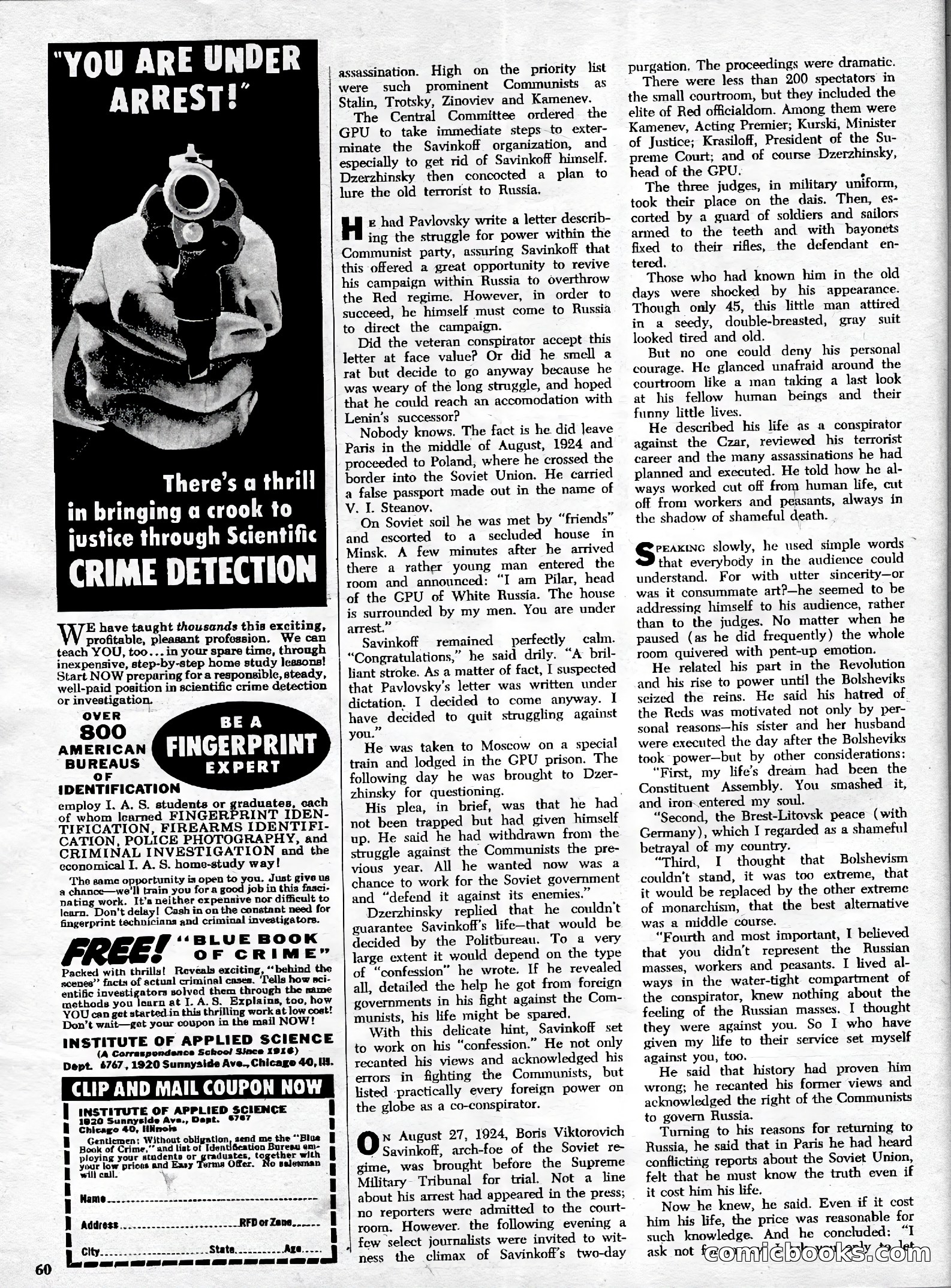 Real Adventure, January 1961 — page 65 of 91