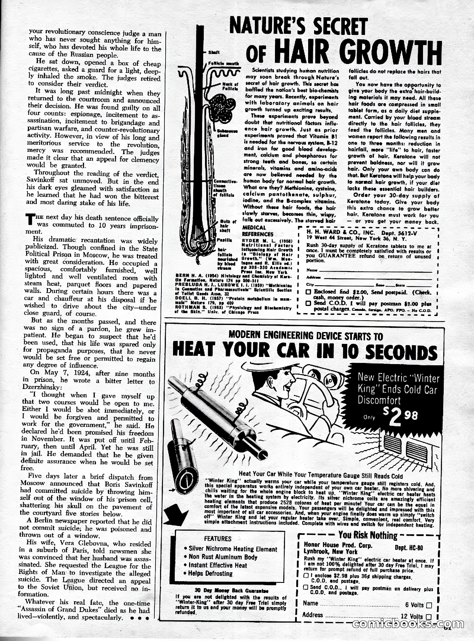Real Adventure, January 1961 — page 66 of 91