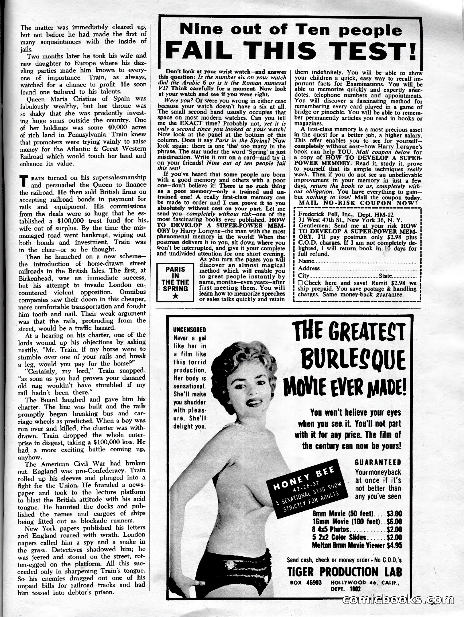 Real Adventure, January 1961 — page 68 of 91