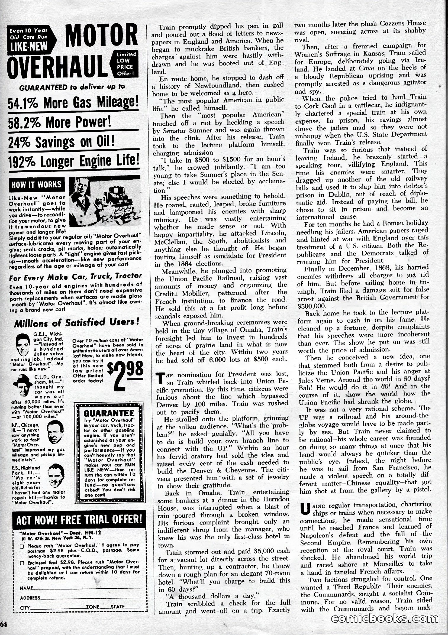 Real Adventure, January 1961 — page 69 of 91