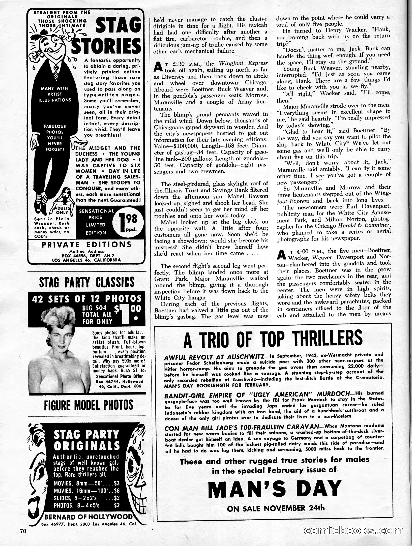Real Adventure, January 1961 — page 76 of 91