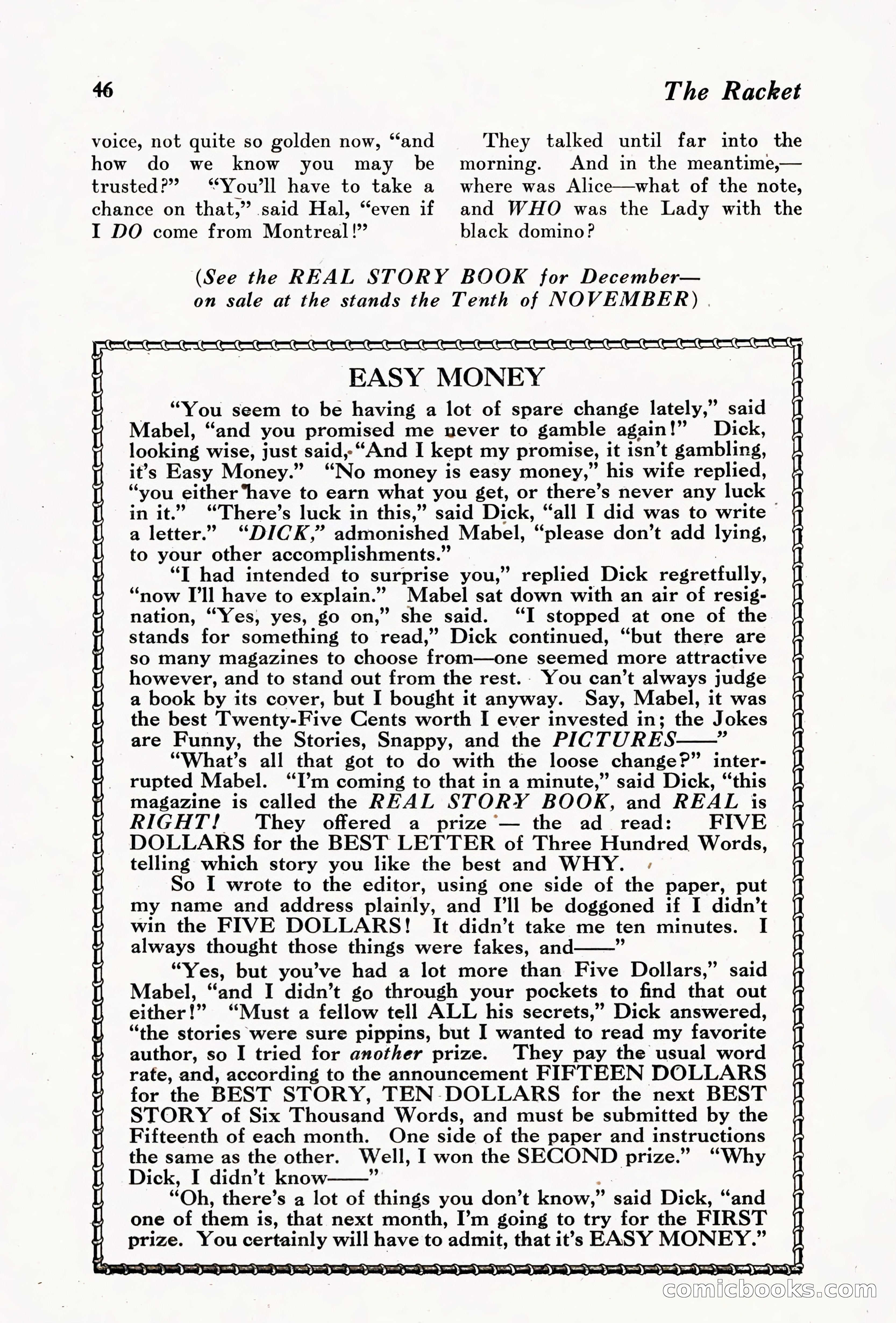Real Story Book, November 1928 — page 48 of 60