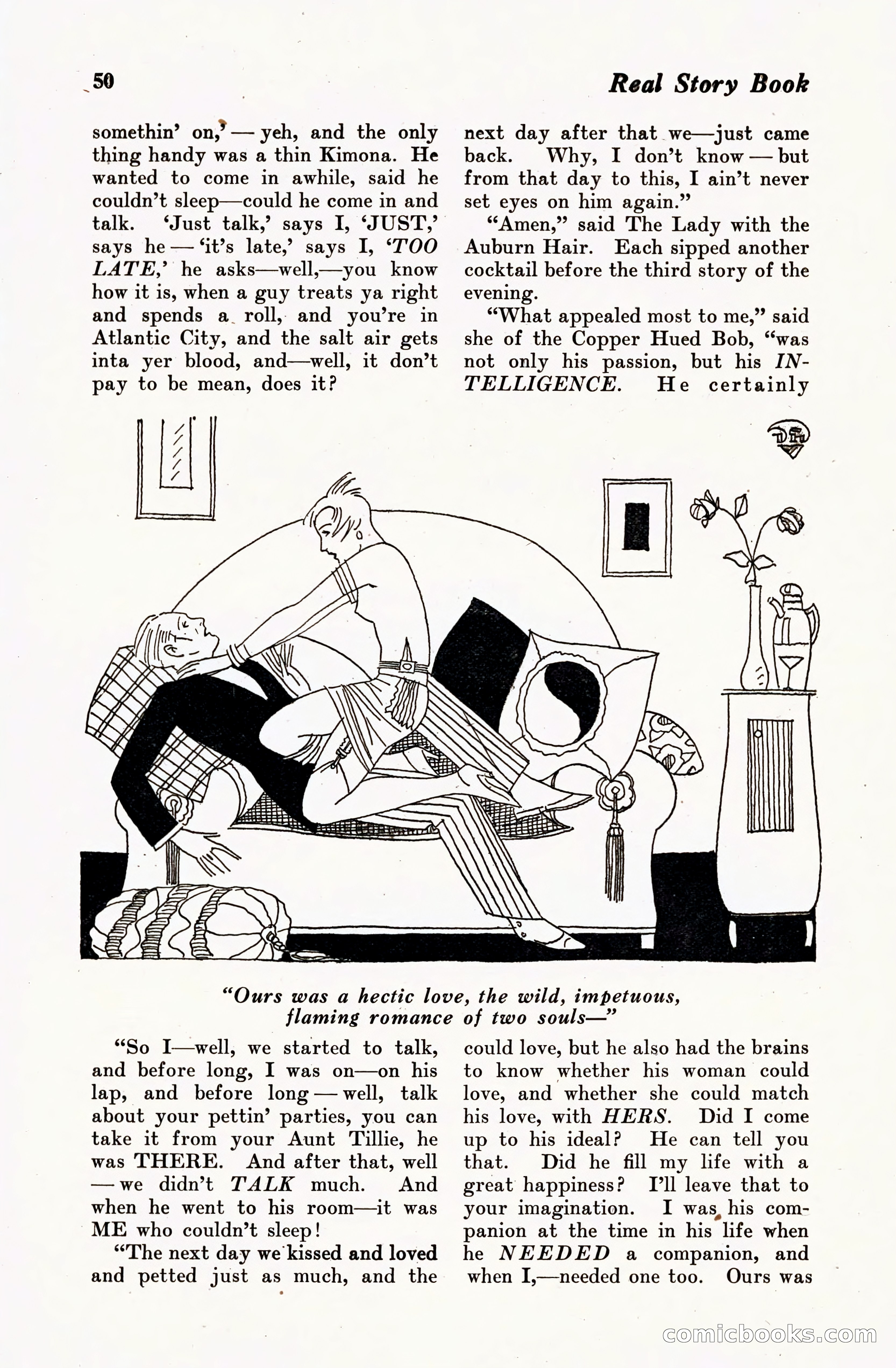 Real Story Book, November 1928 — page 52 of 60