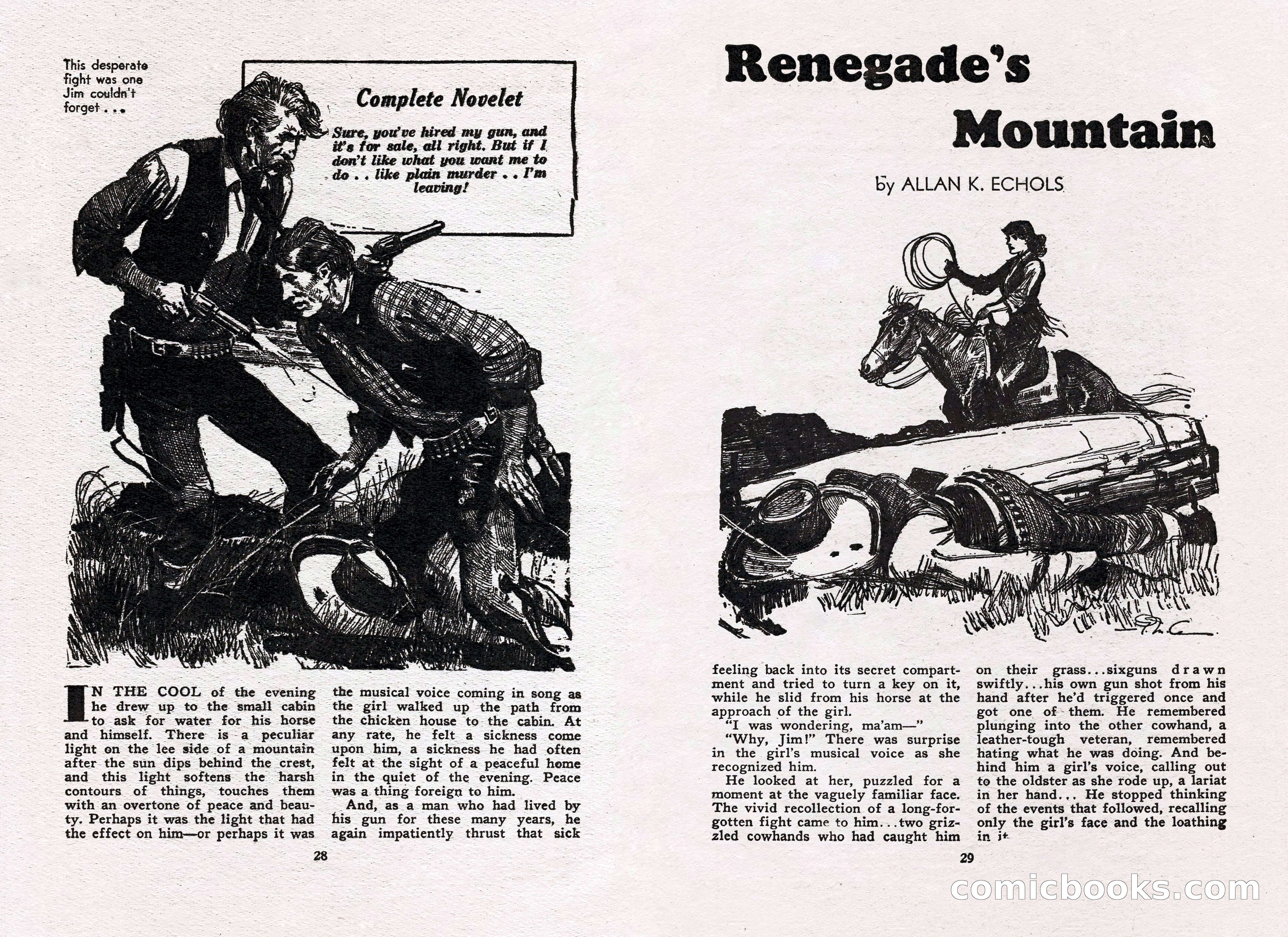 Real Western Romances, January 1950 — page 26 of 95