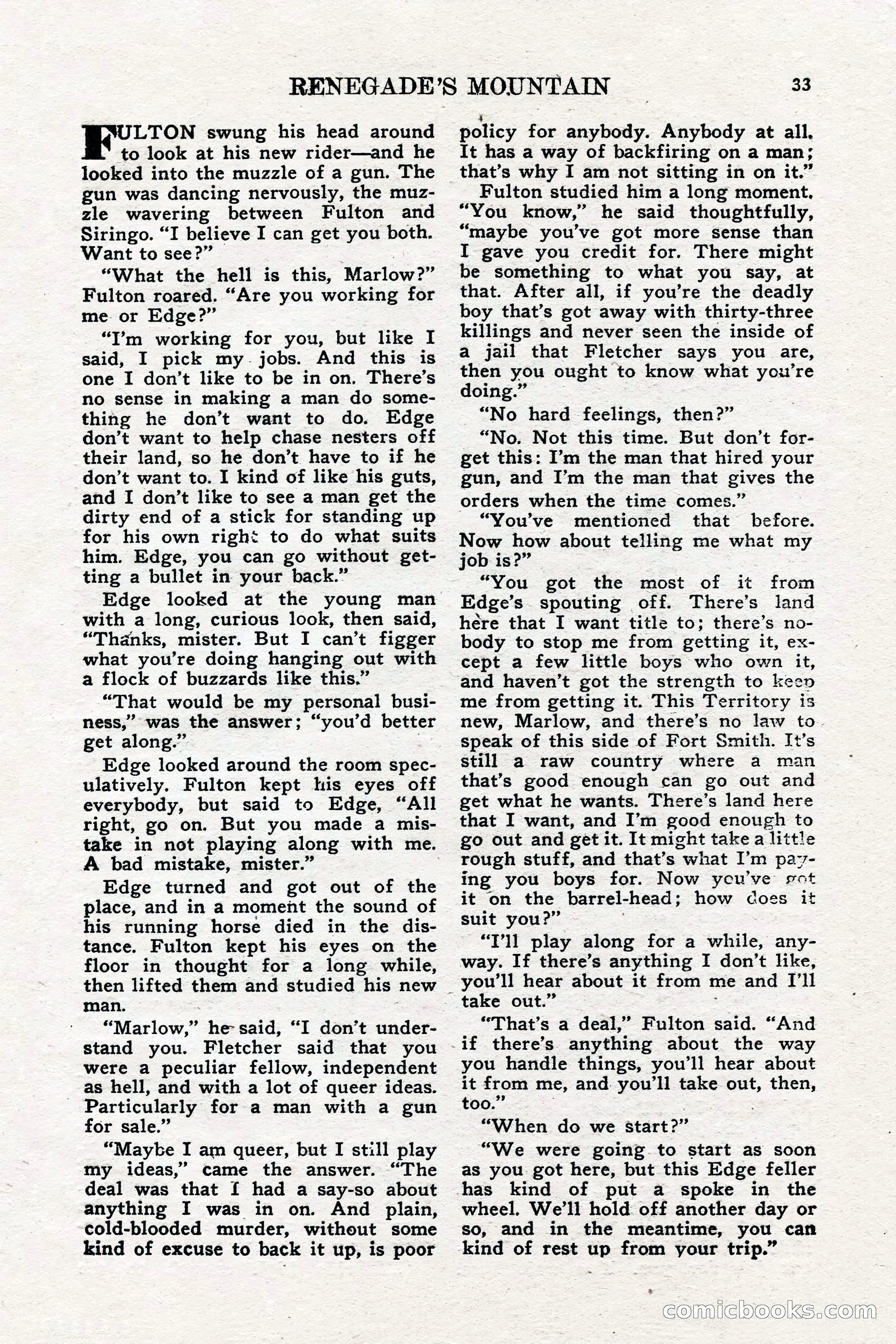 Real Western Romances, January 1950 — page 30 of 95