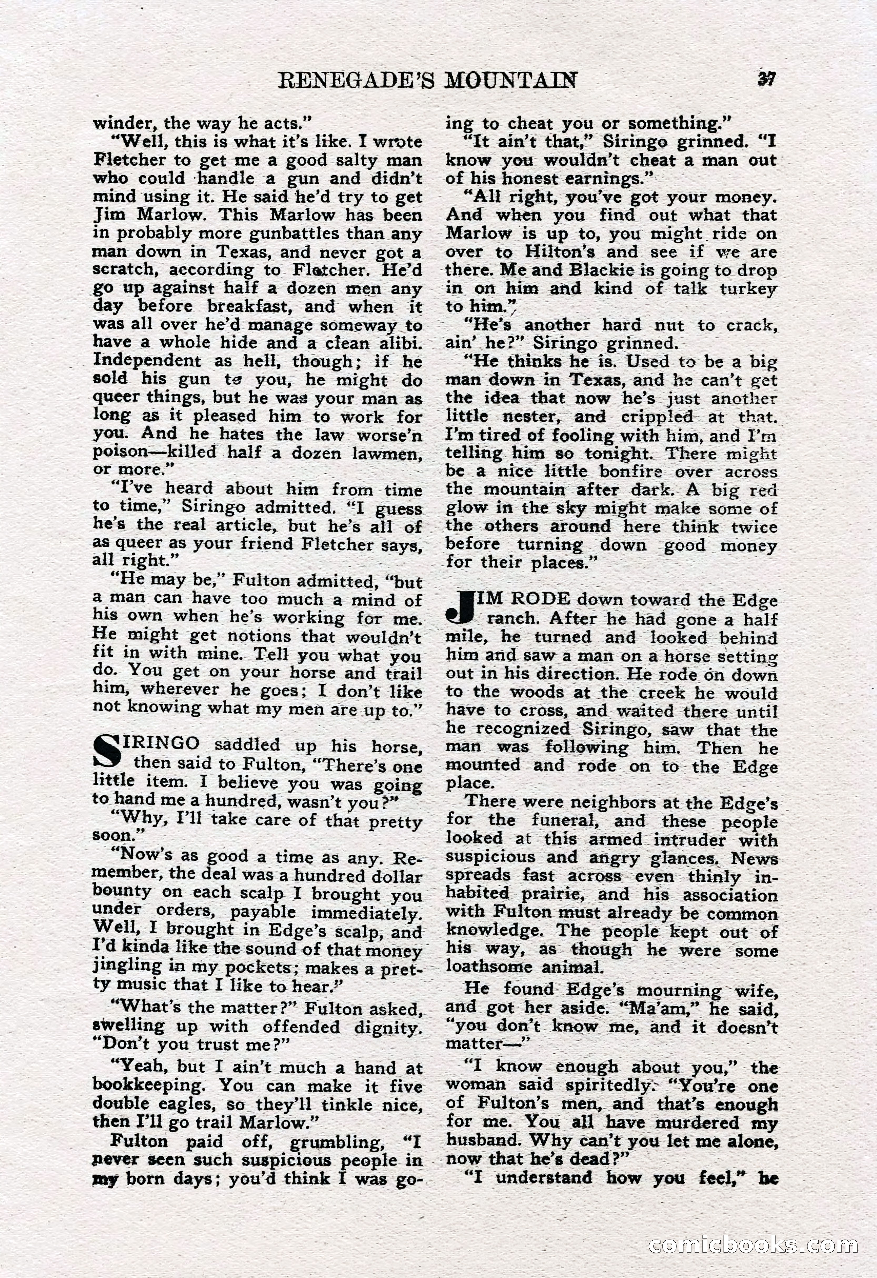 Real Western Romances, January 1950 — page 34 of 95
