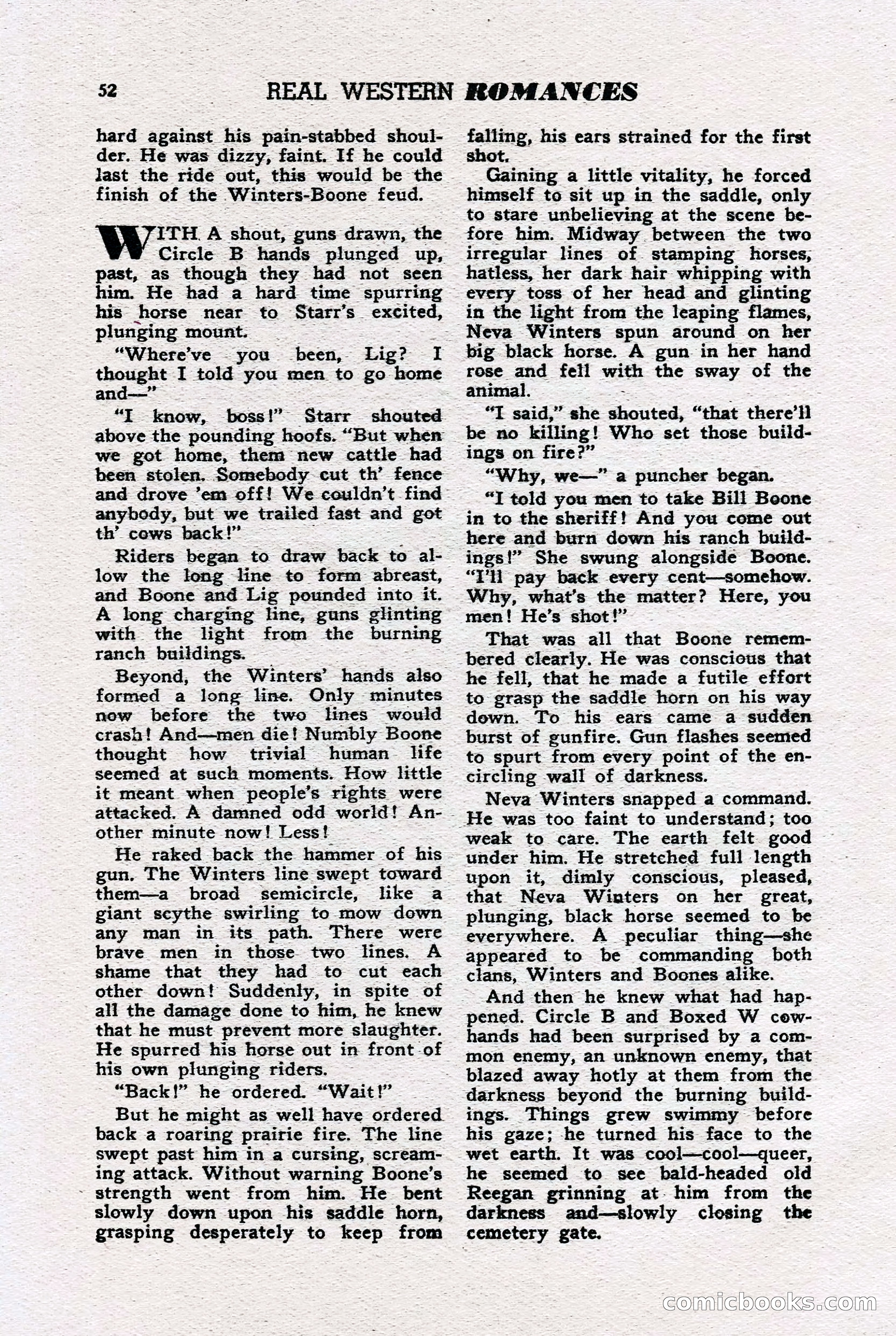 Real Western Romances, January 1950 — page 48 of 95