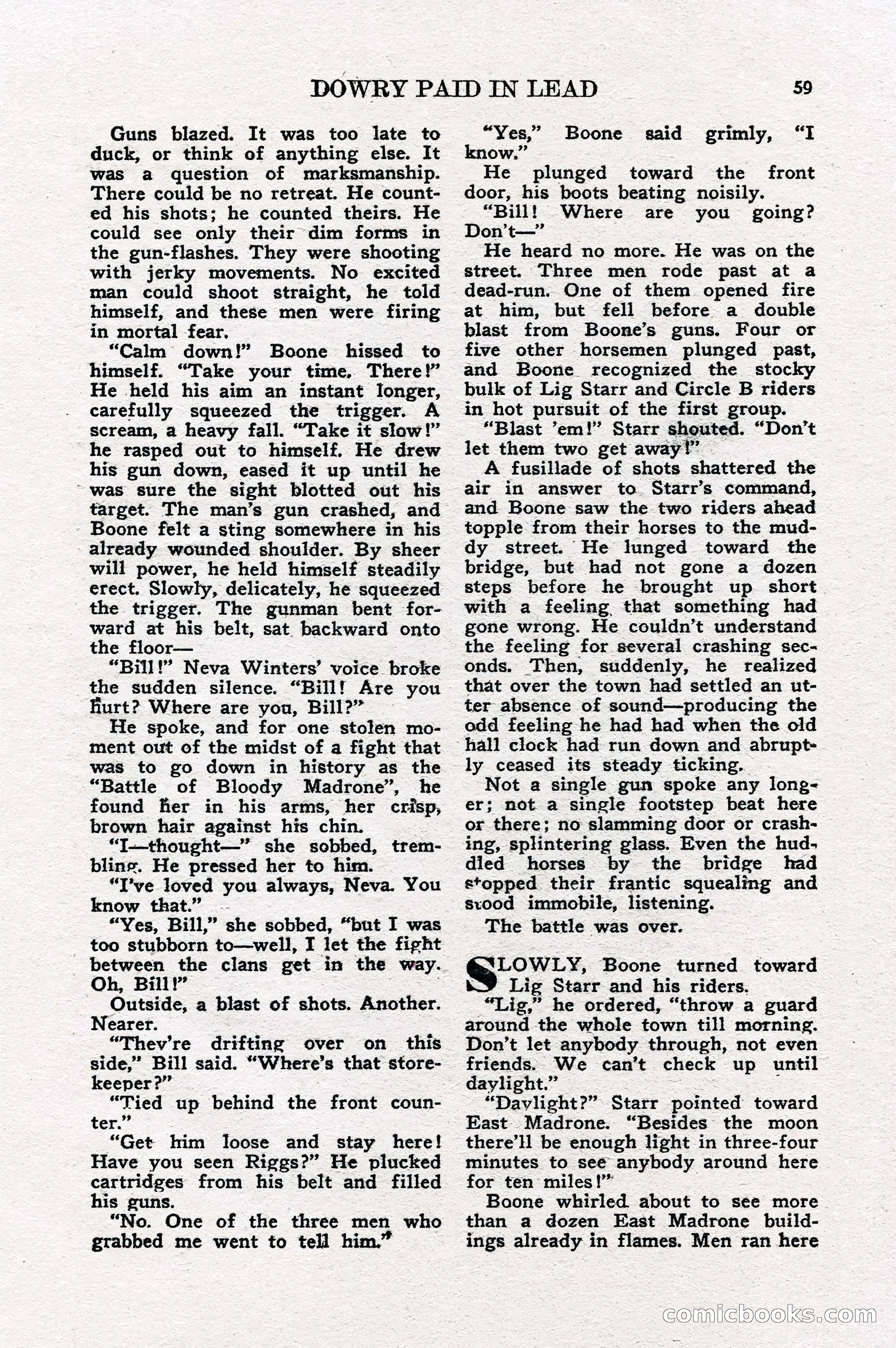 Real Western Romances, January 1950 — page 55 of 95