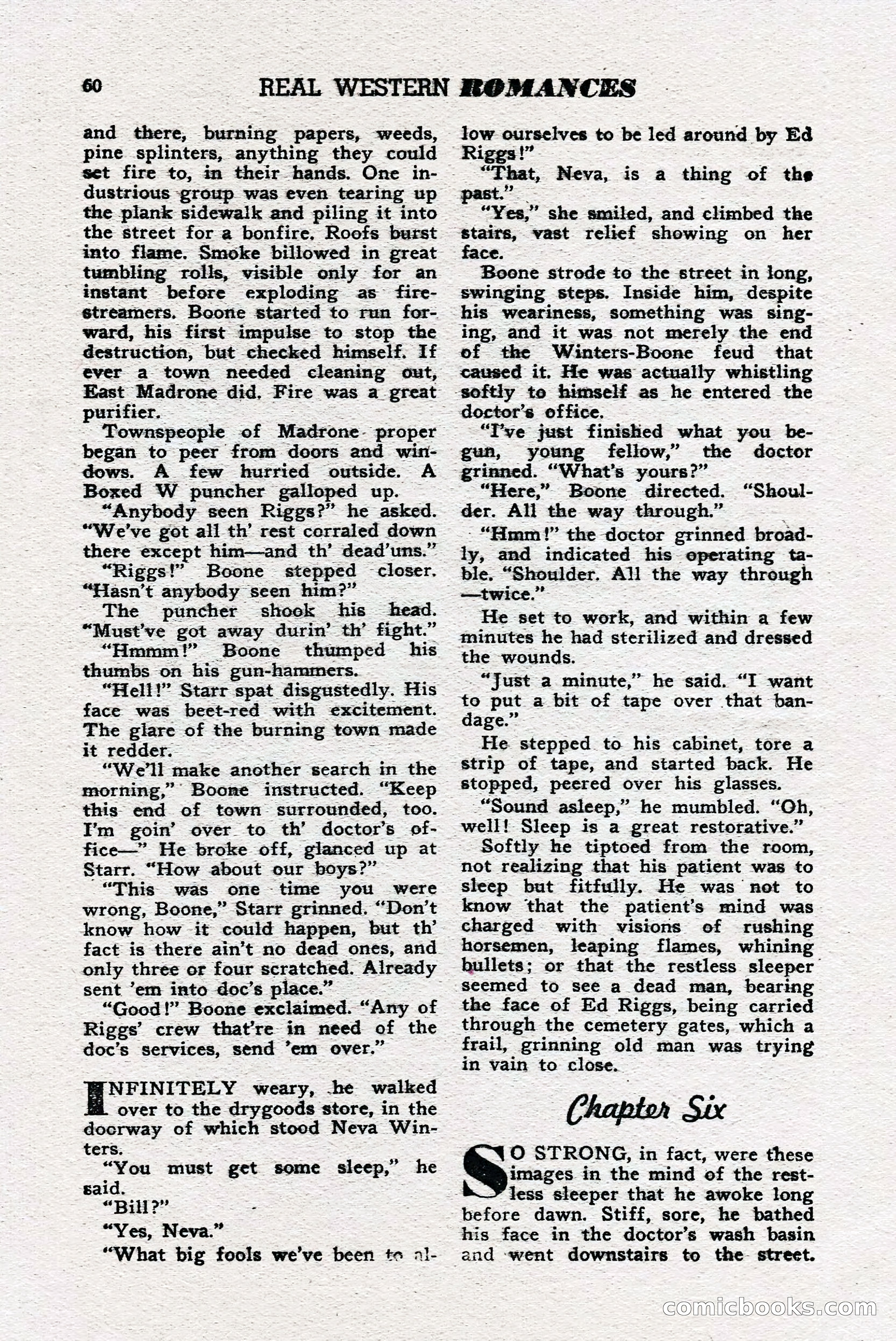 Real Western Romances, January 1950 — page 56 of 95