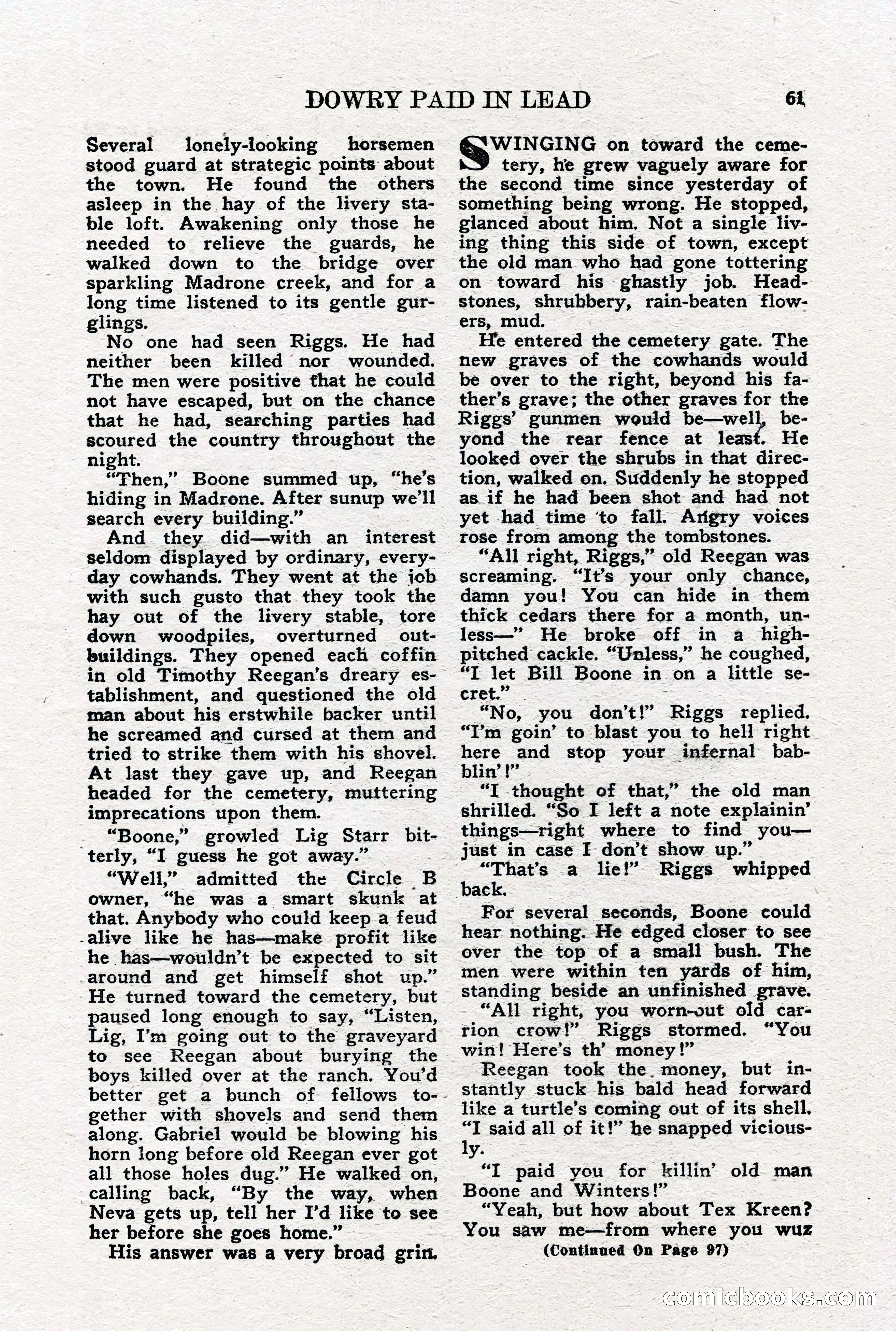 Real Western Romances, January 1950 — page 57 of 95