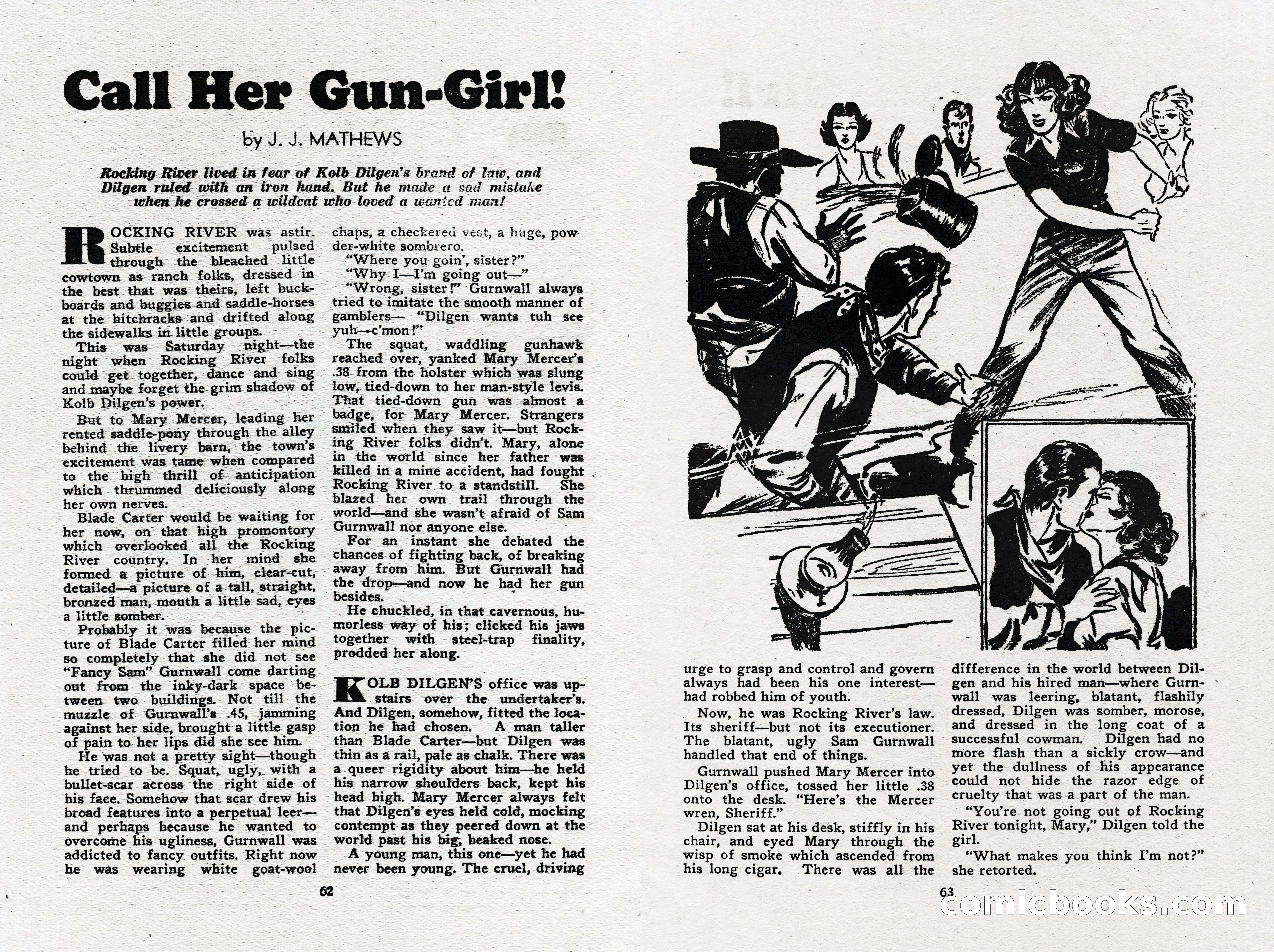 Real Western Romances, January 1950 — page 58 of 95