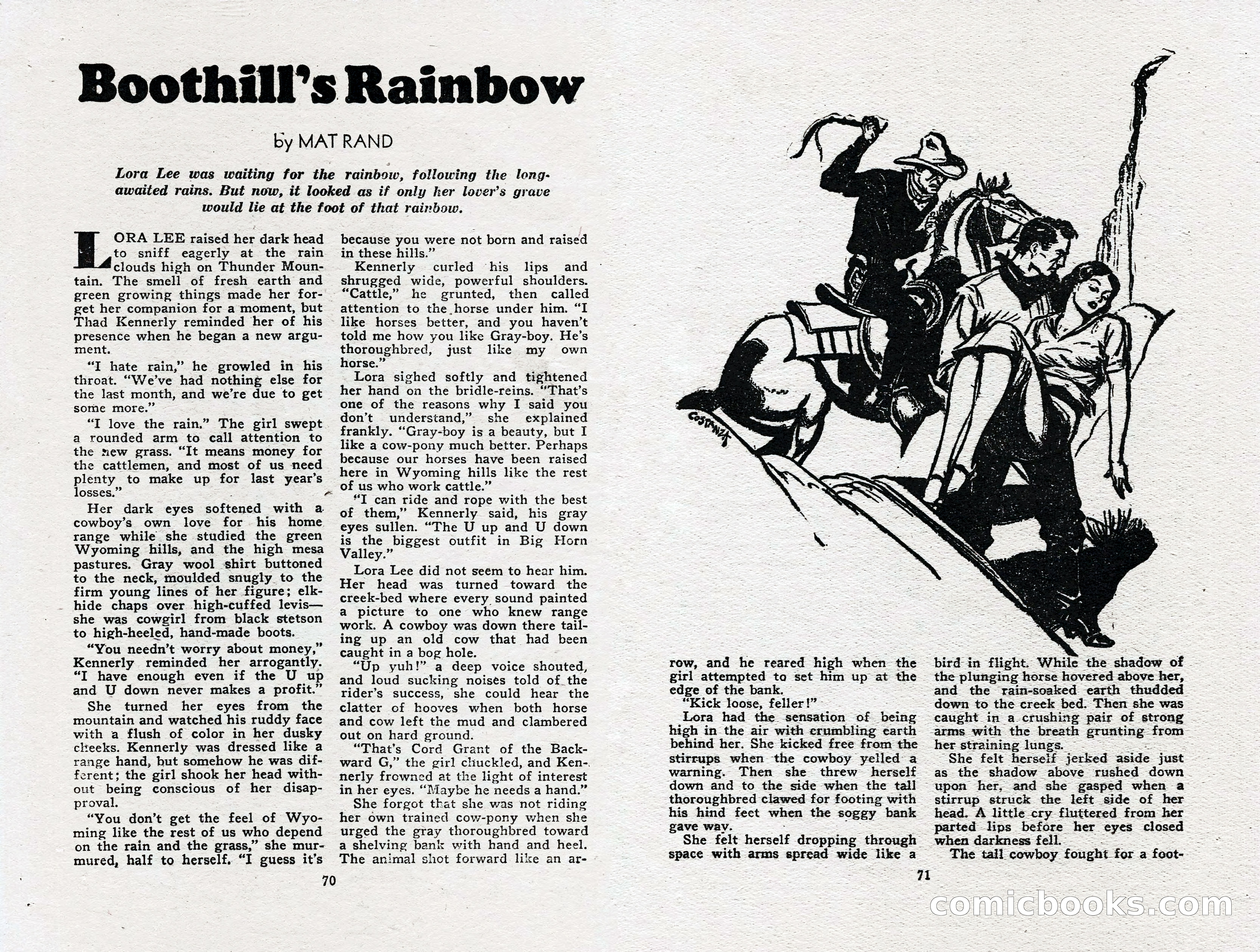 Real Western Romances, January 1950 — page 65 of 95