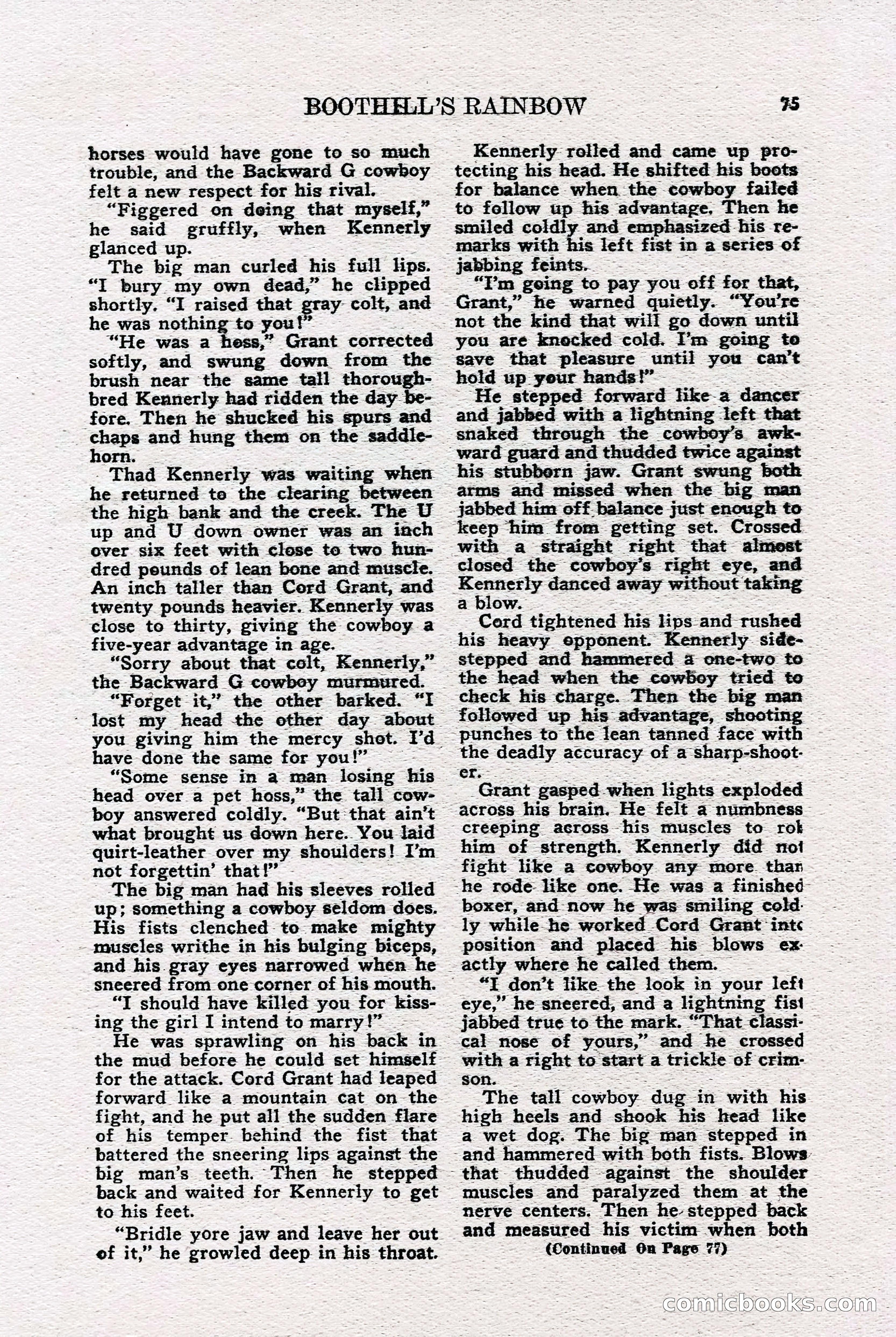 Real Western Romances, January 1950 — page 69 of 95