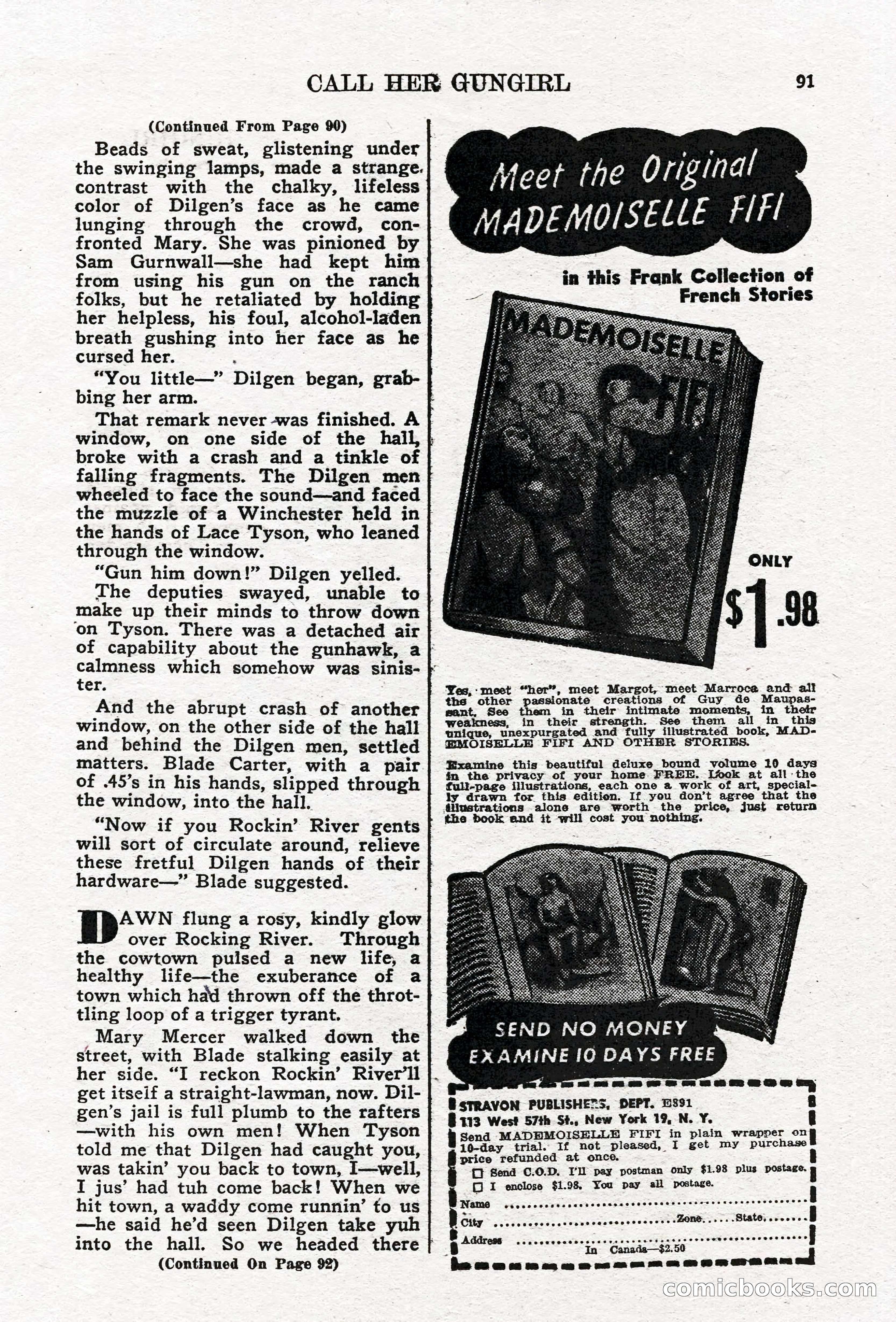 Real Western Romances, January 1950 — page 85 of 95