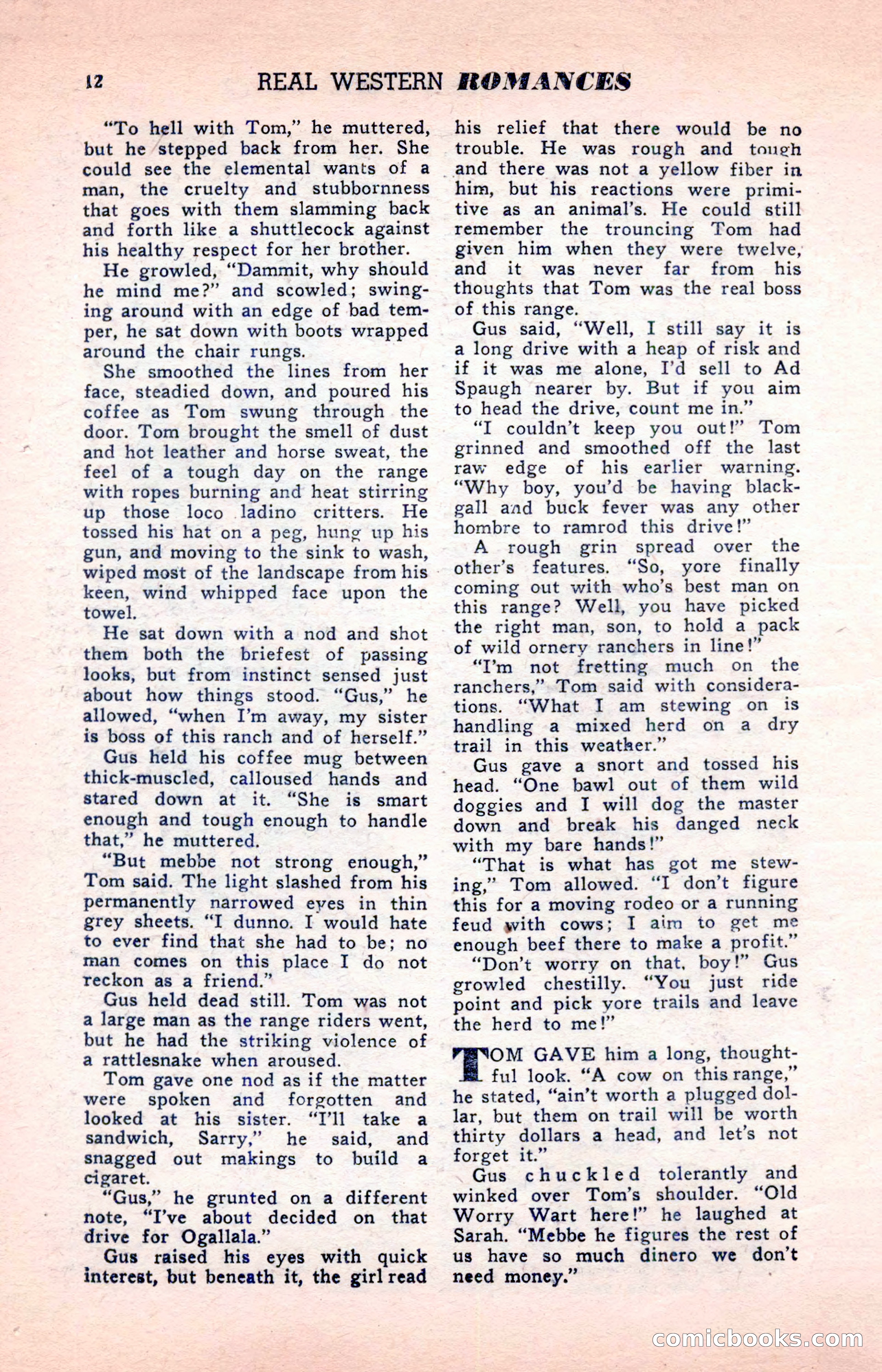 Real Western Romances — page 12 of 132