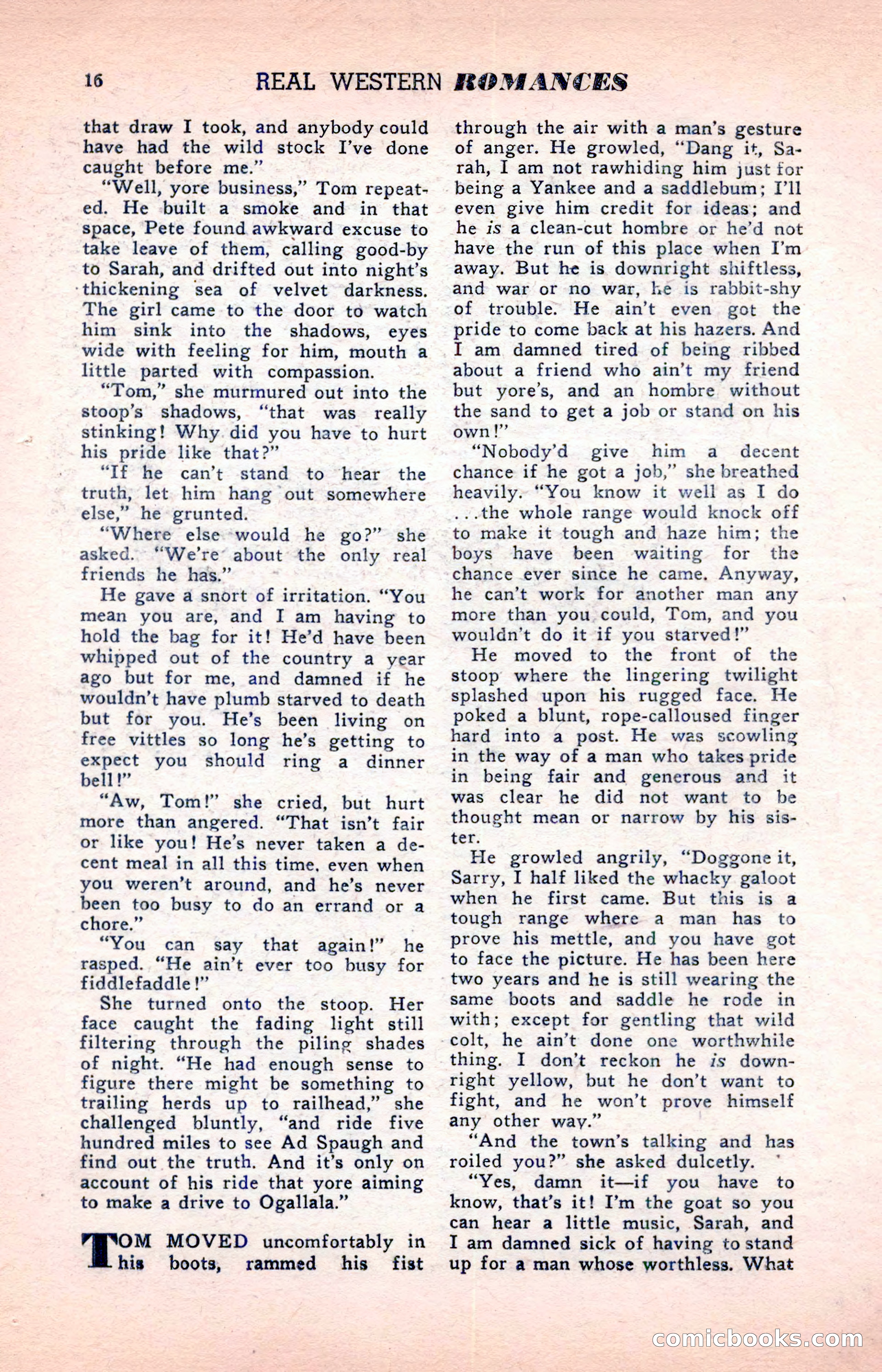 Real Western Romances — page 16 of 132