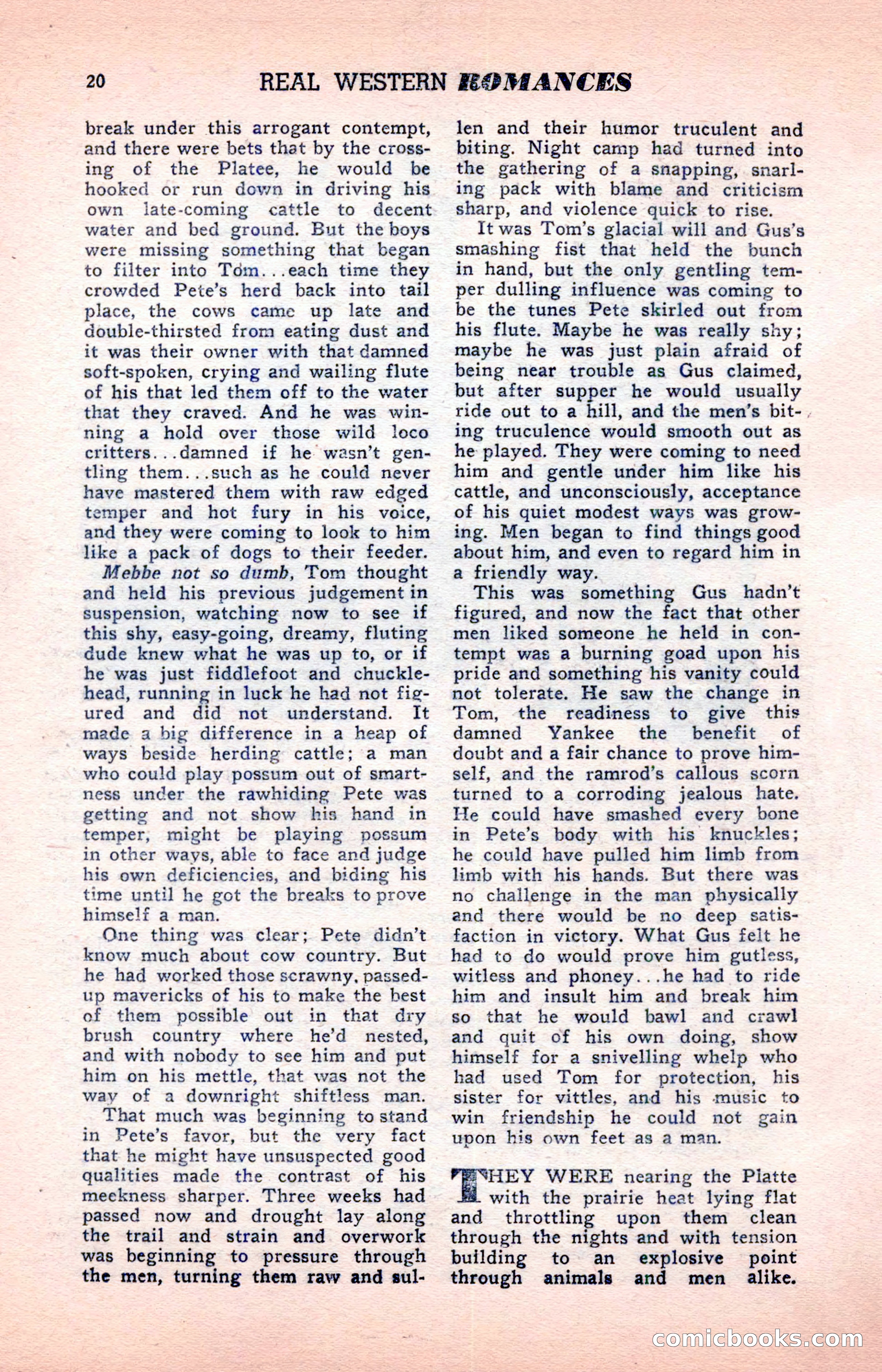 Real Western Romances — page 20 of 132