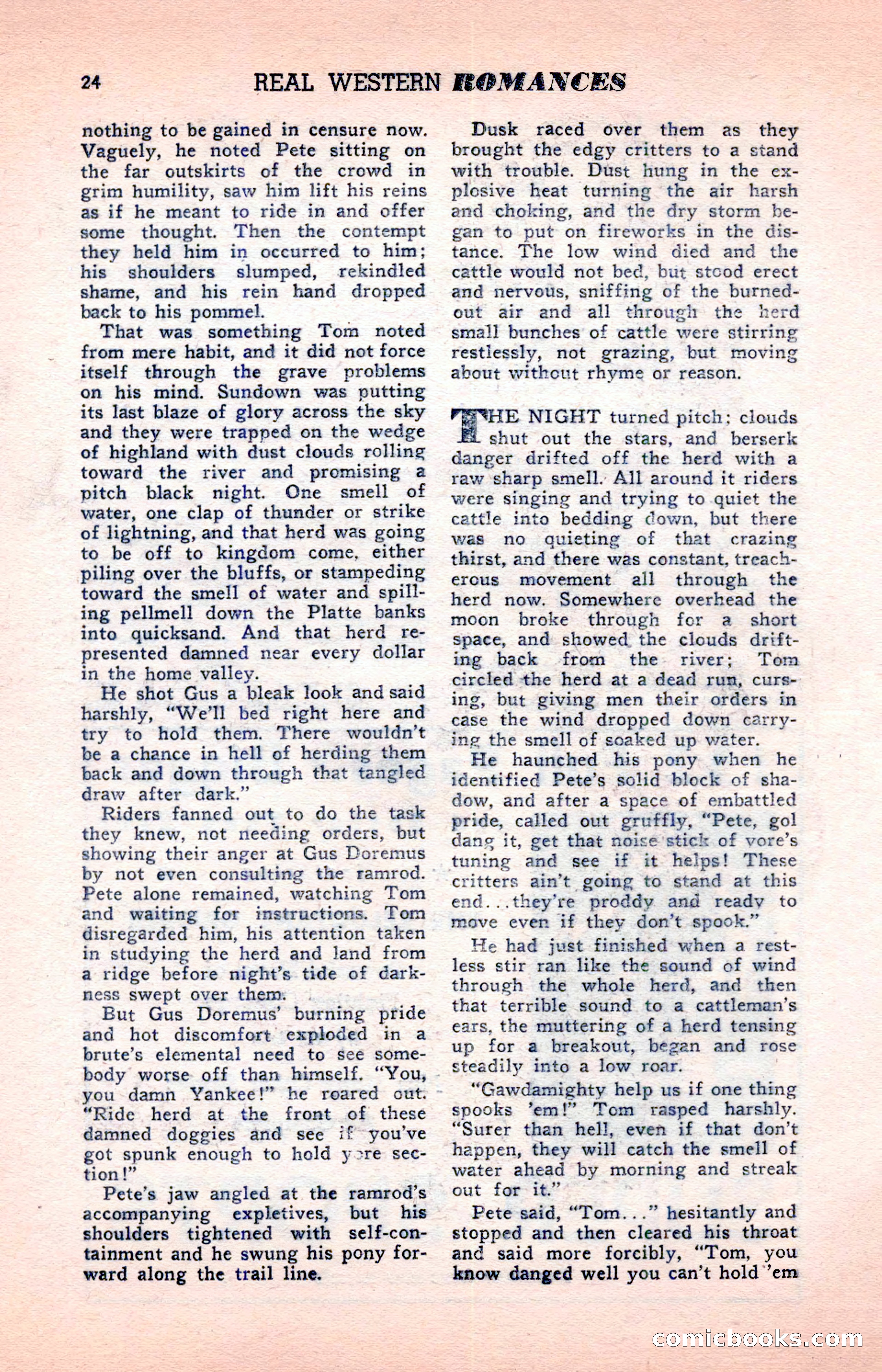 Real Western Romances — page 24 of 132