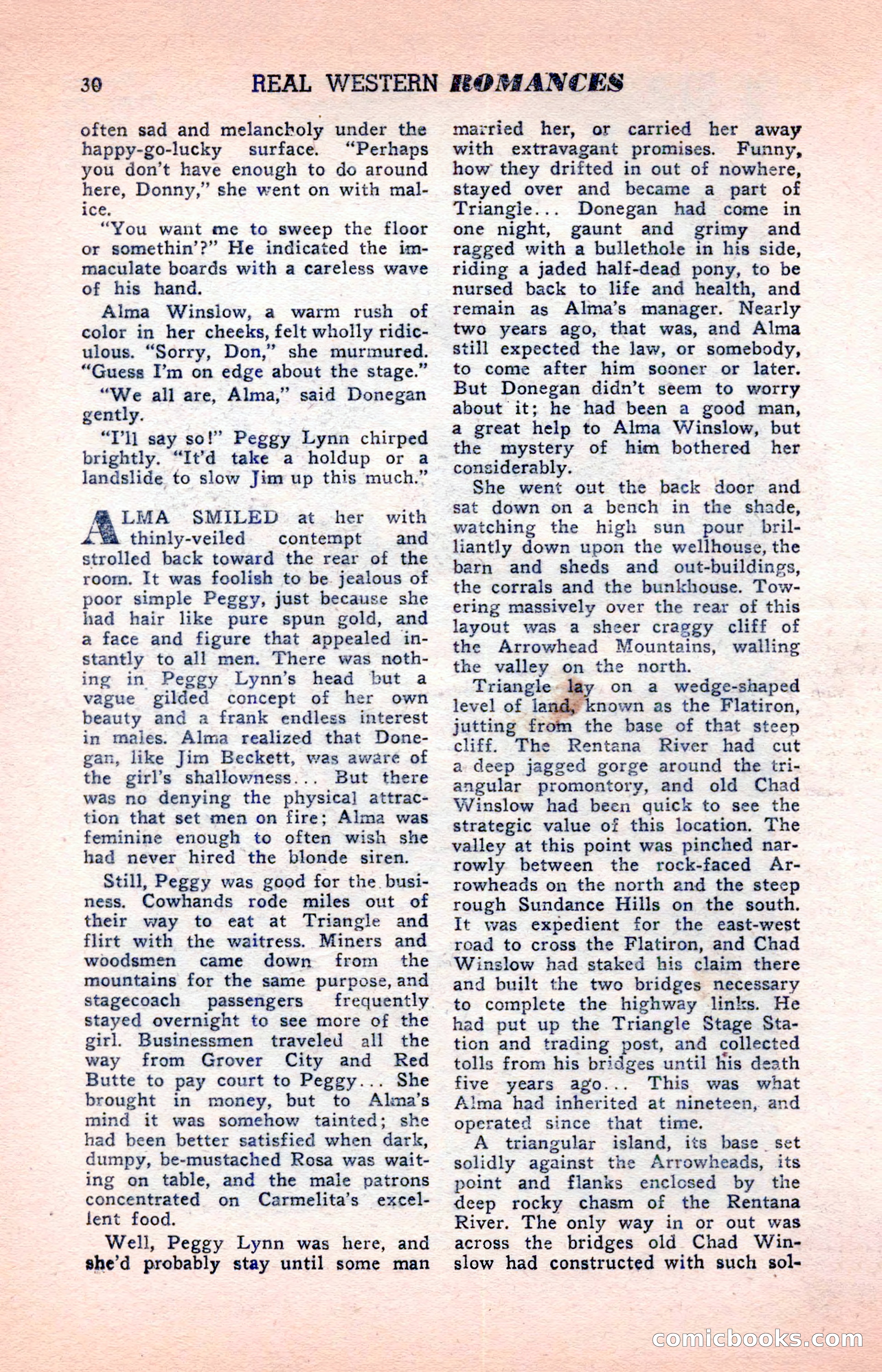 Real Western Romances — page 30 of 132