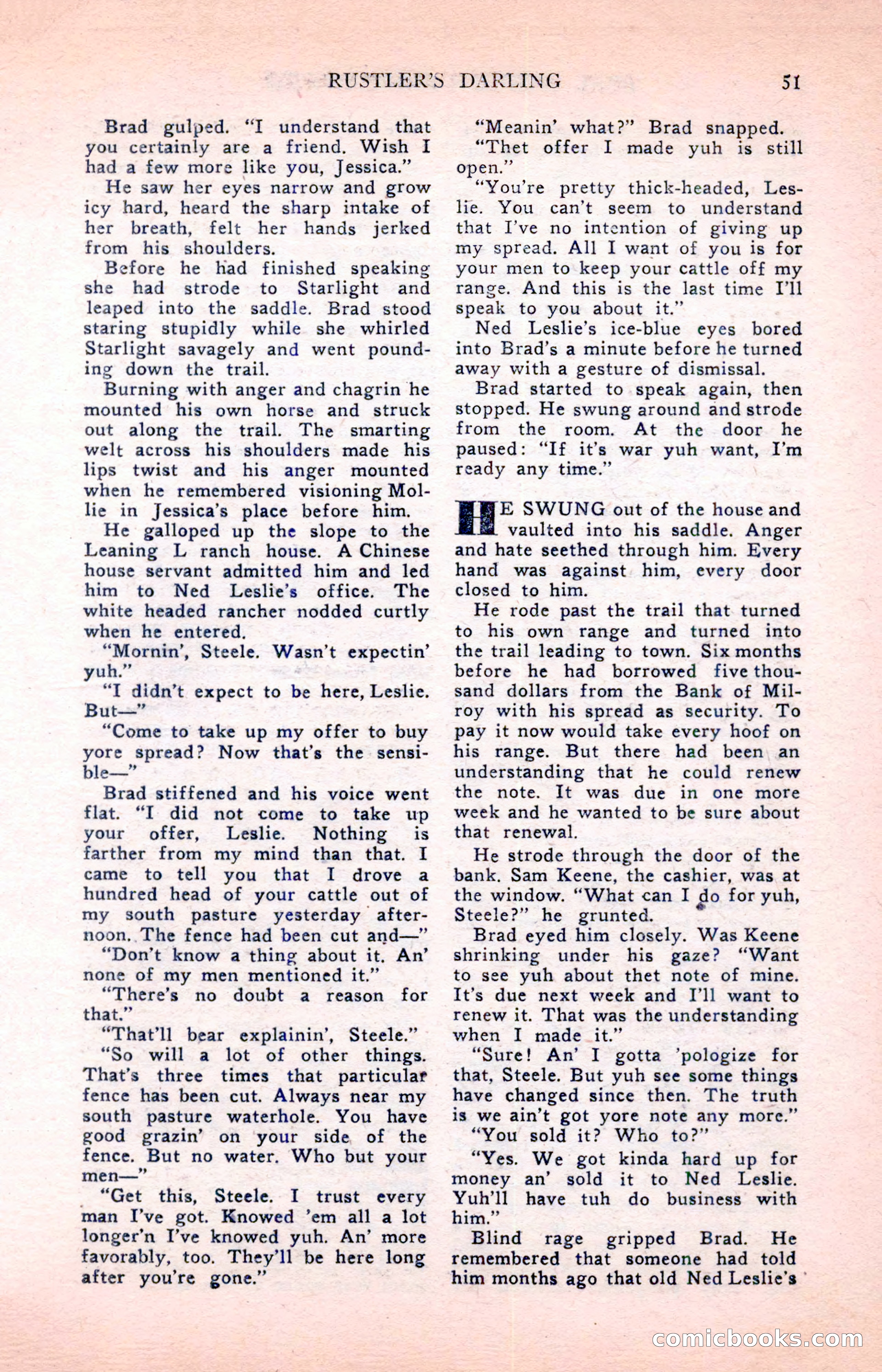 Real Western Romances — page 51 of 132