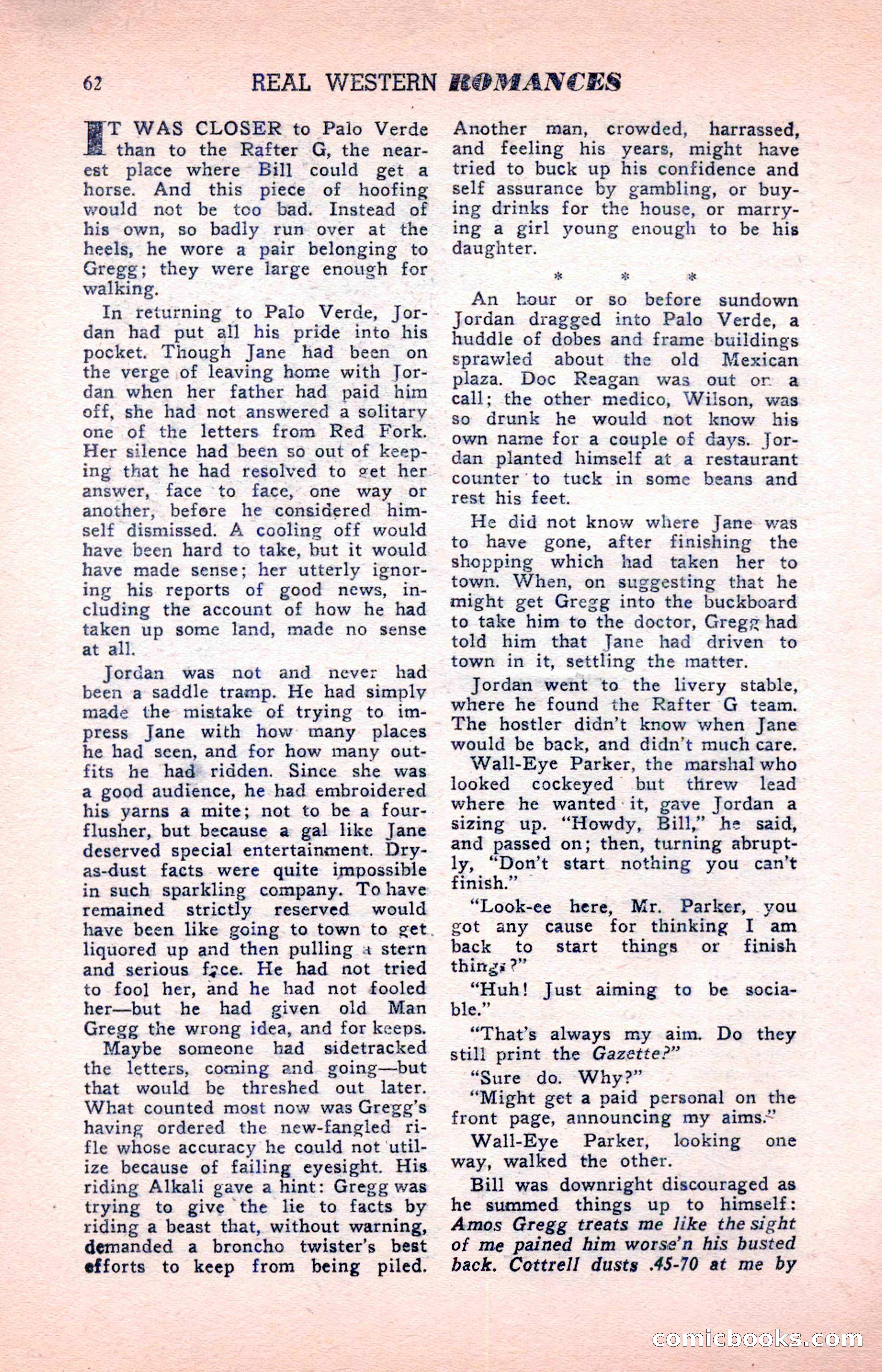 Real Western Romances — page 62 of 132