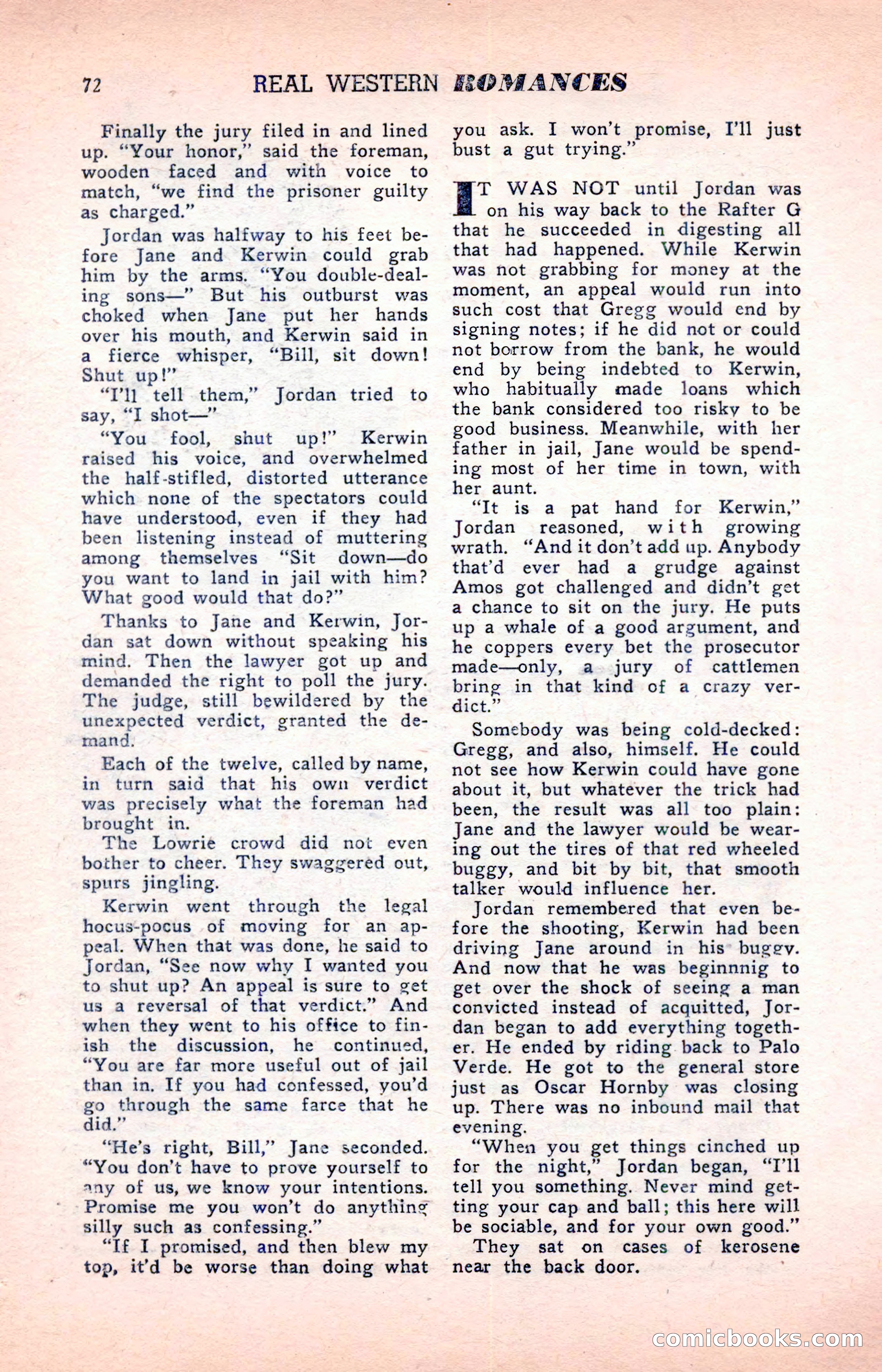 Real Western Romances — page 72 of 132