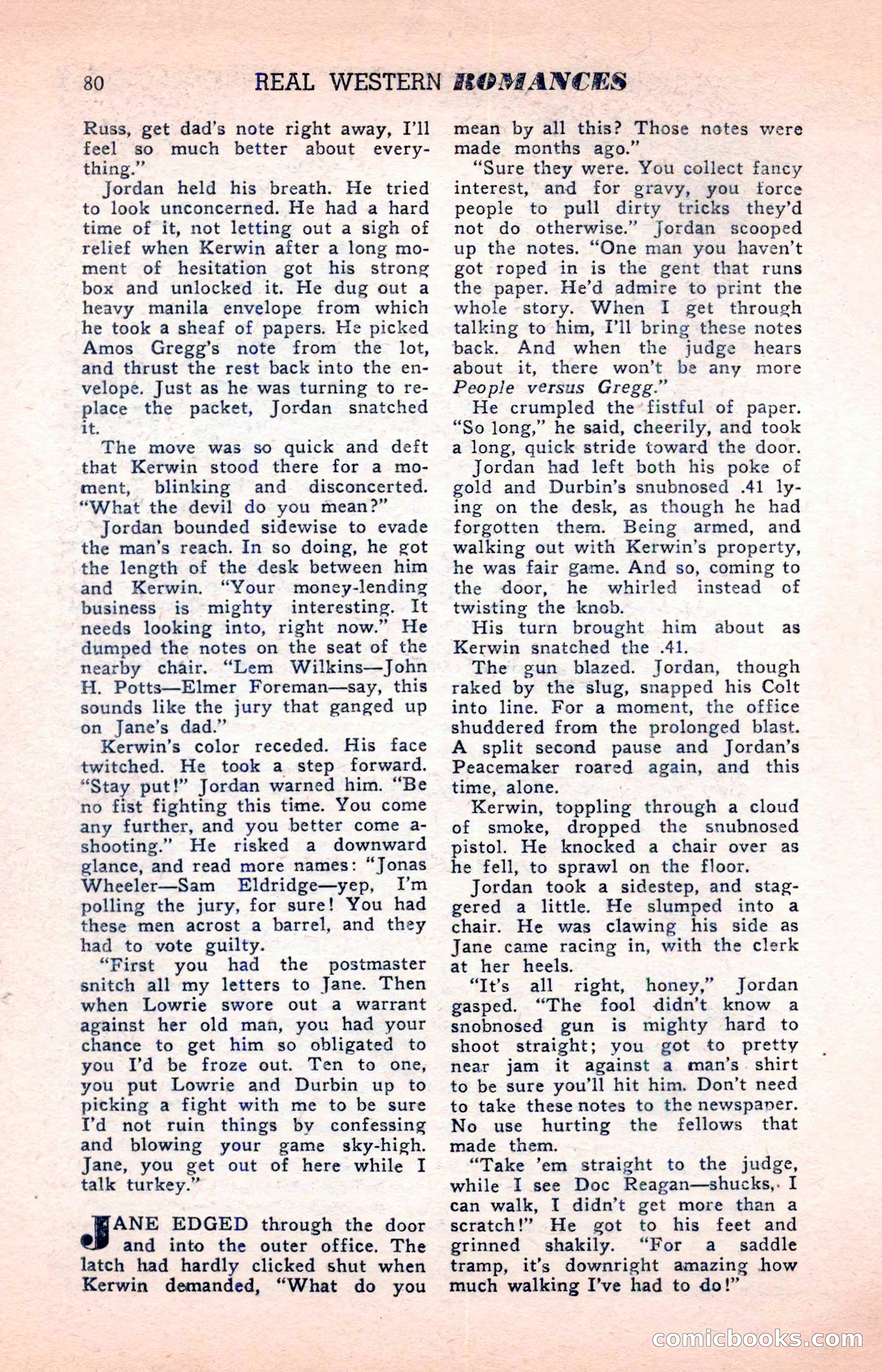 Real Western Romances — page 80 of 132
