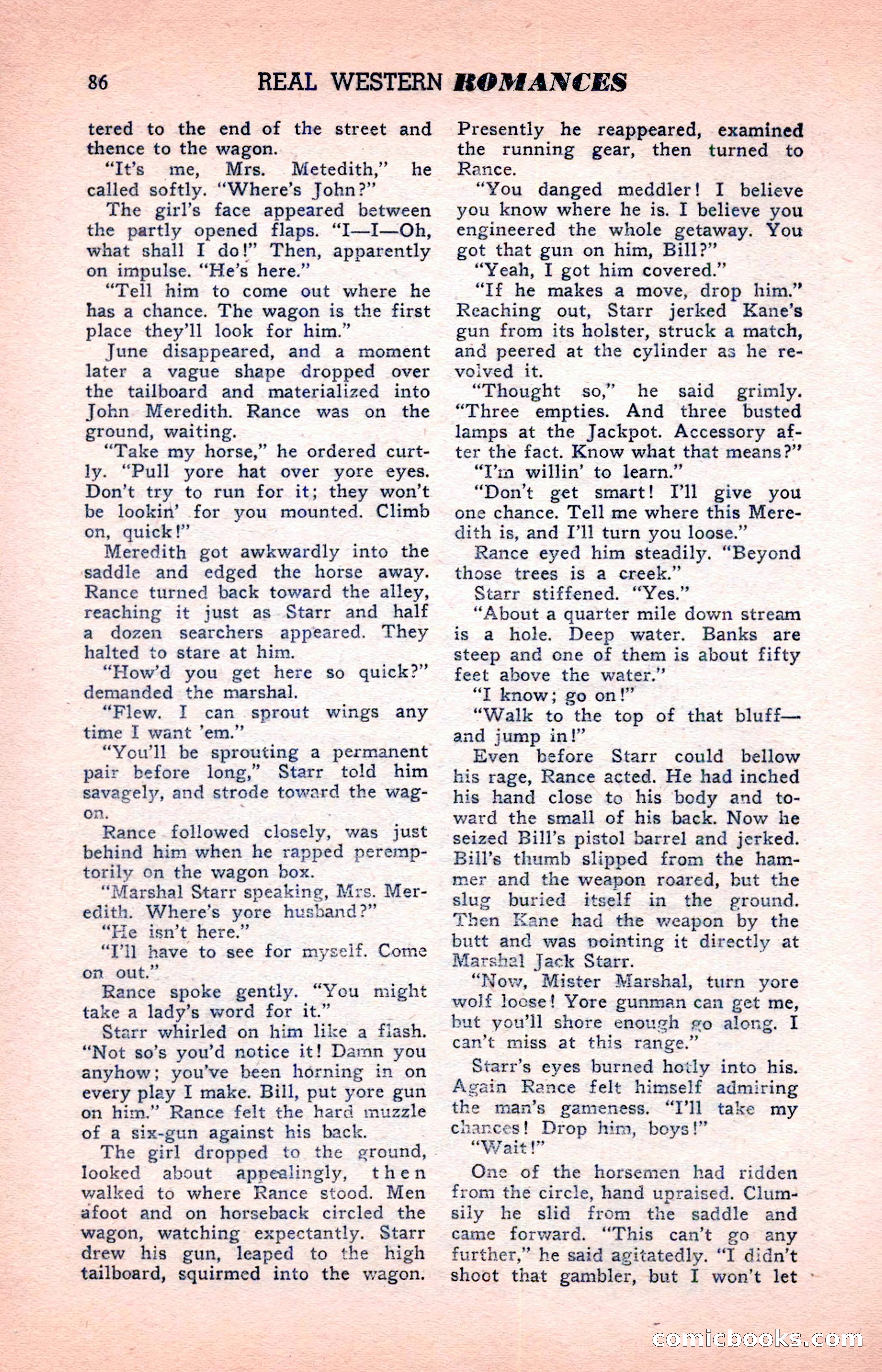 Real Western Romances — page 86 of 132