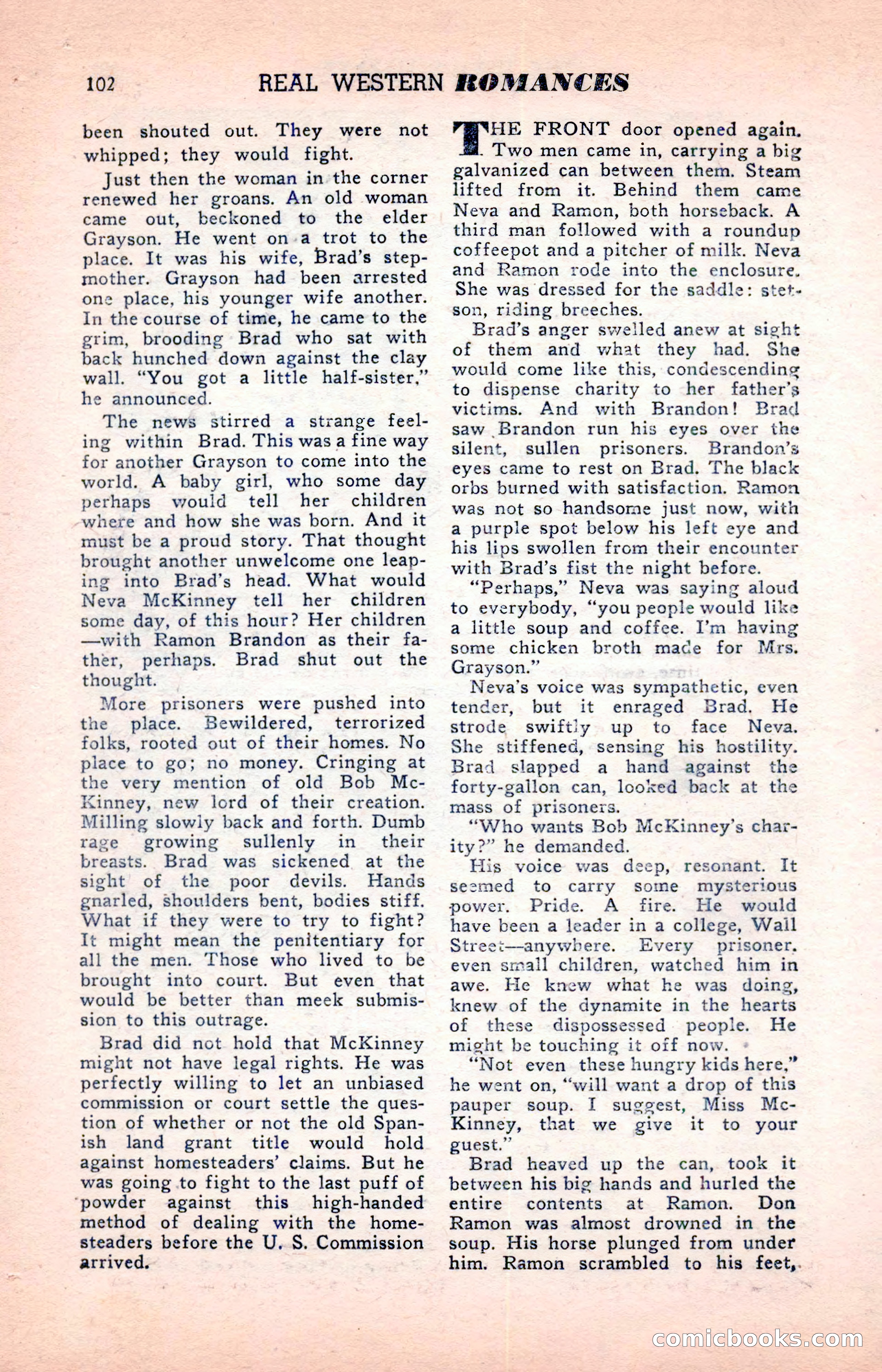 Real Western Romances — page 102 of 132