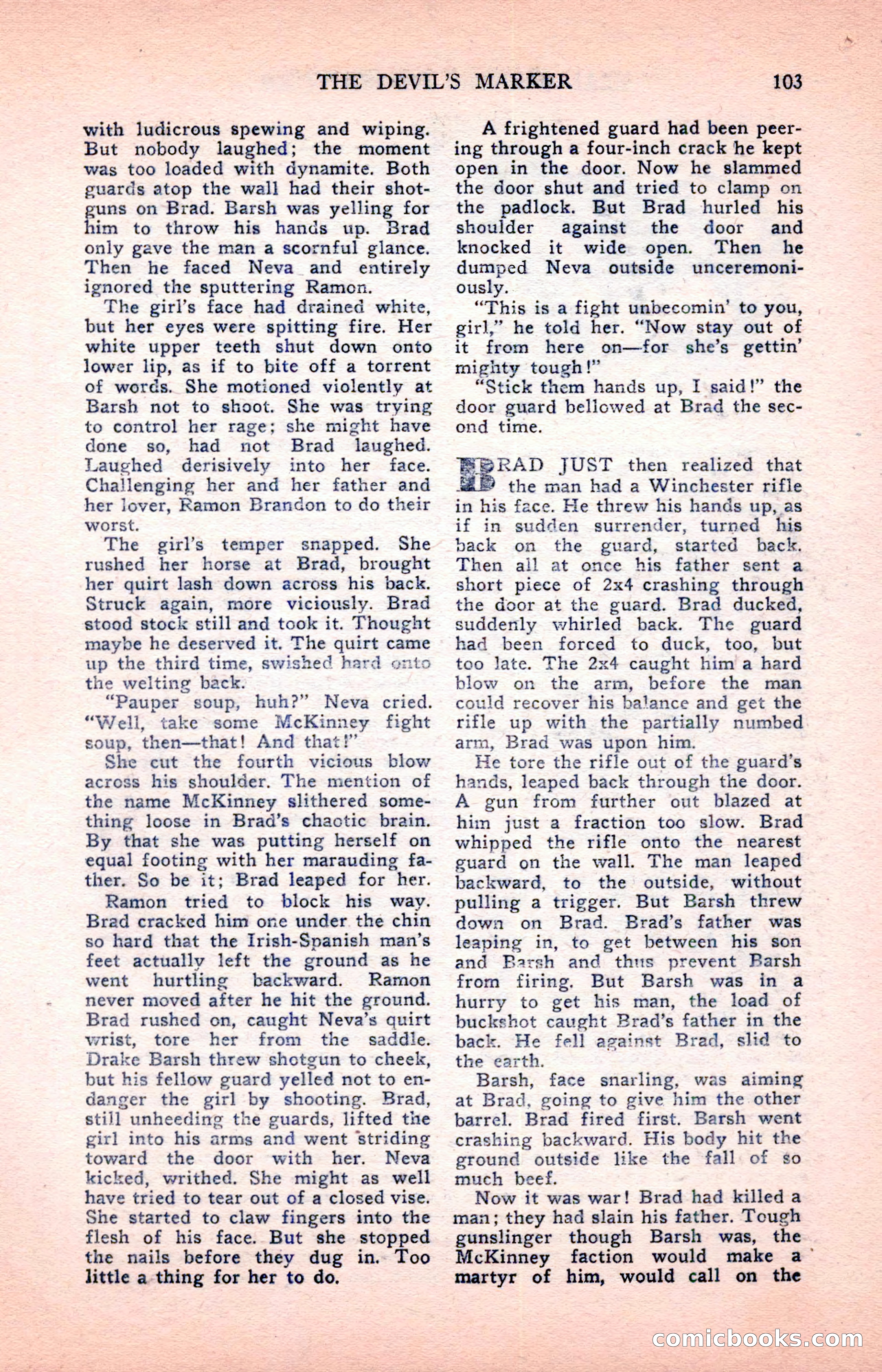 Real Western Romances — page 103 of 132