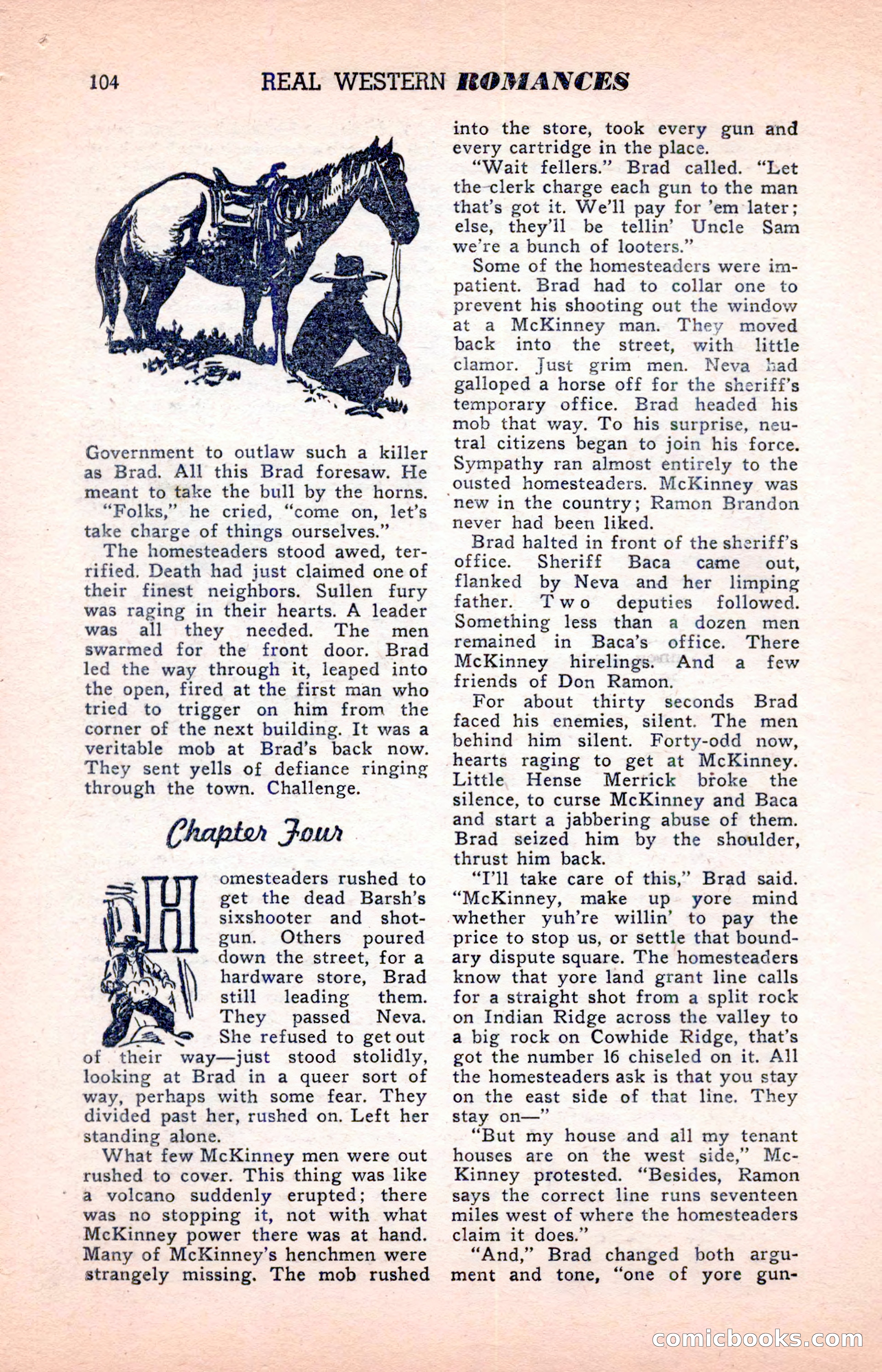Real Western Romances — page 104 of 132