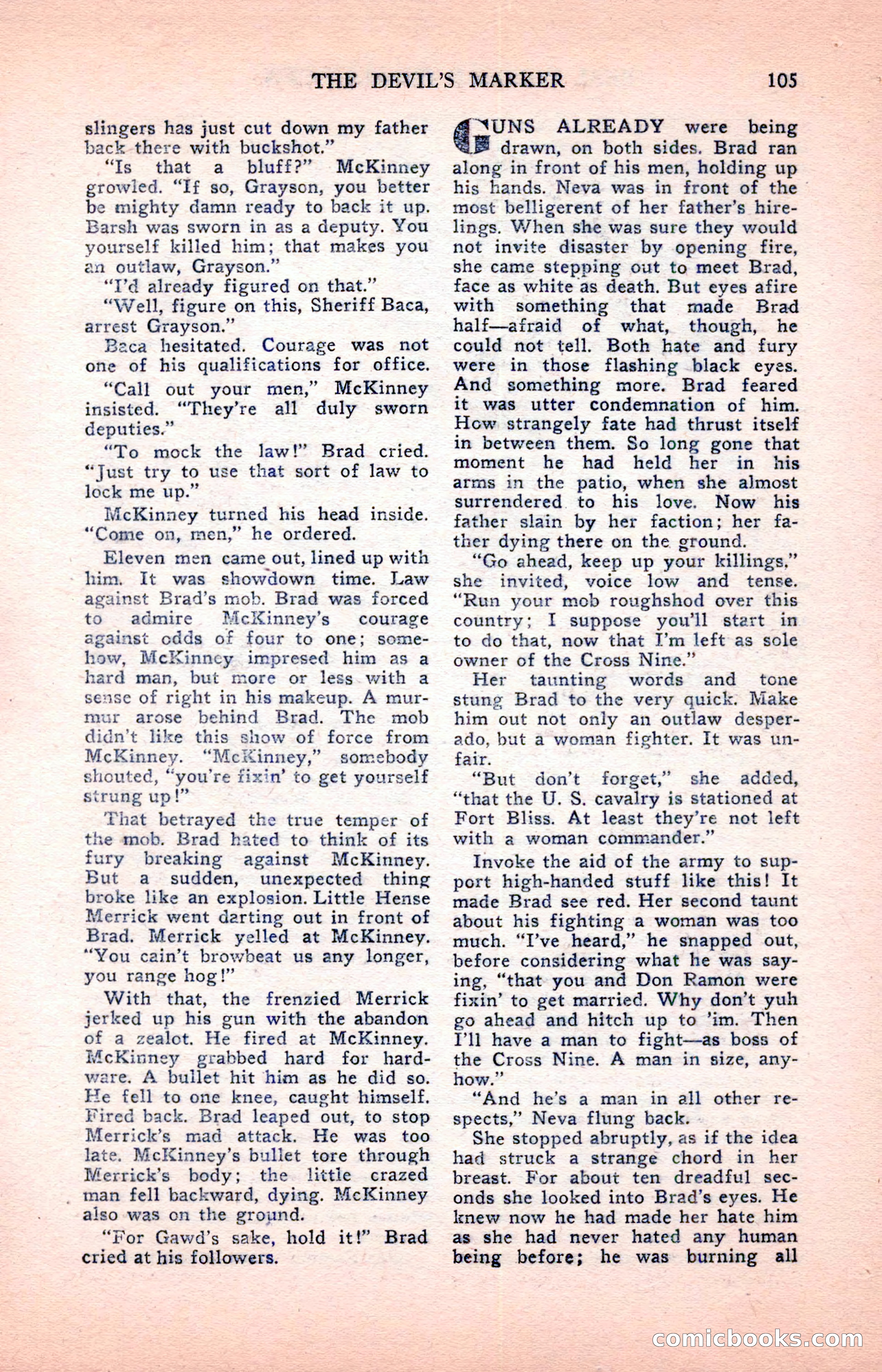 Real Western Romances — page 105 of 132