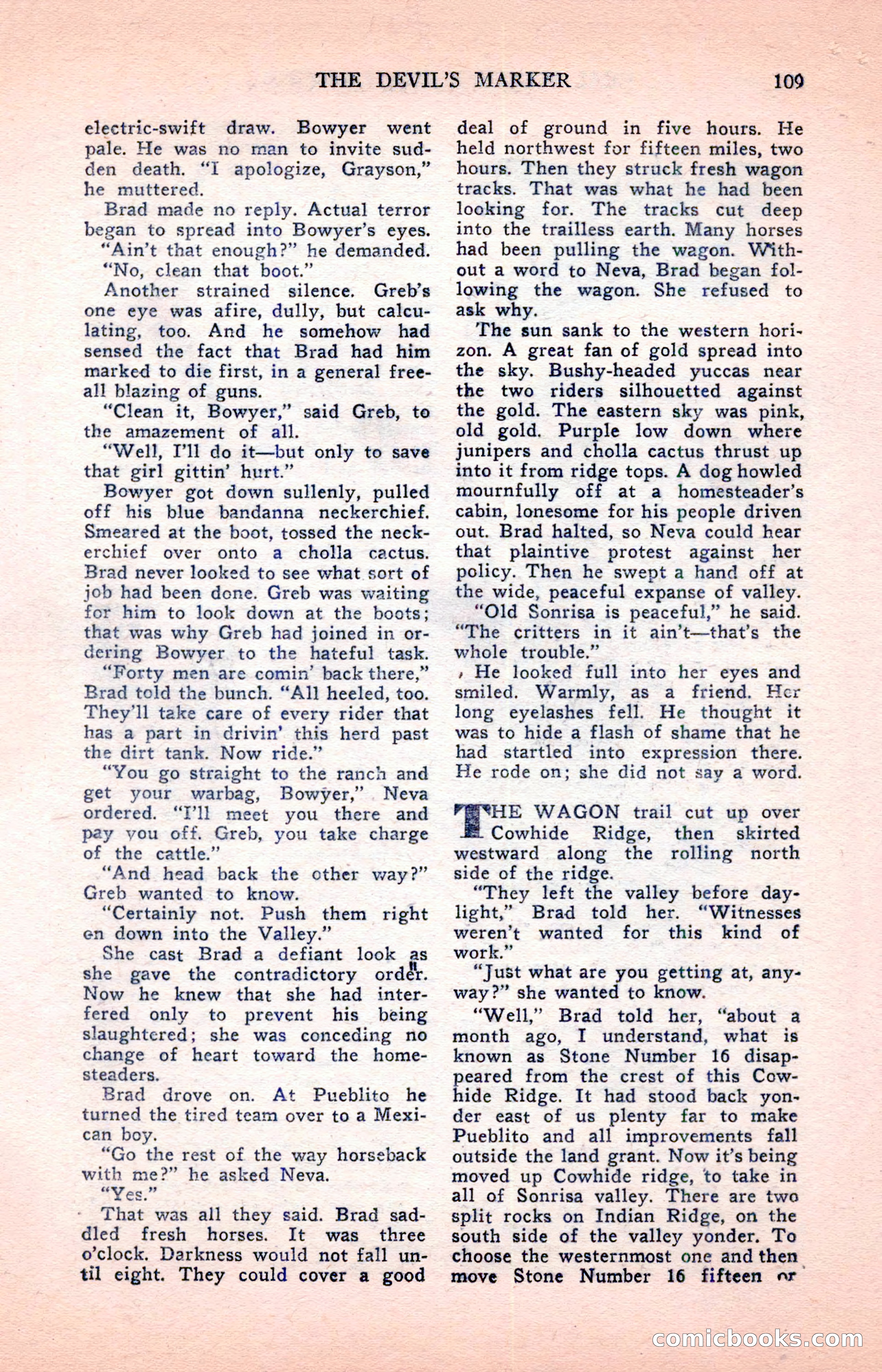 Real Western Romances — page 109 of 132