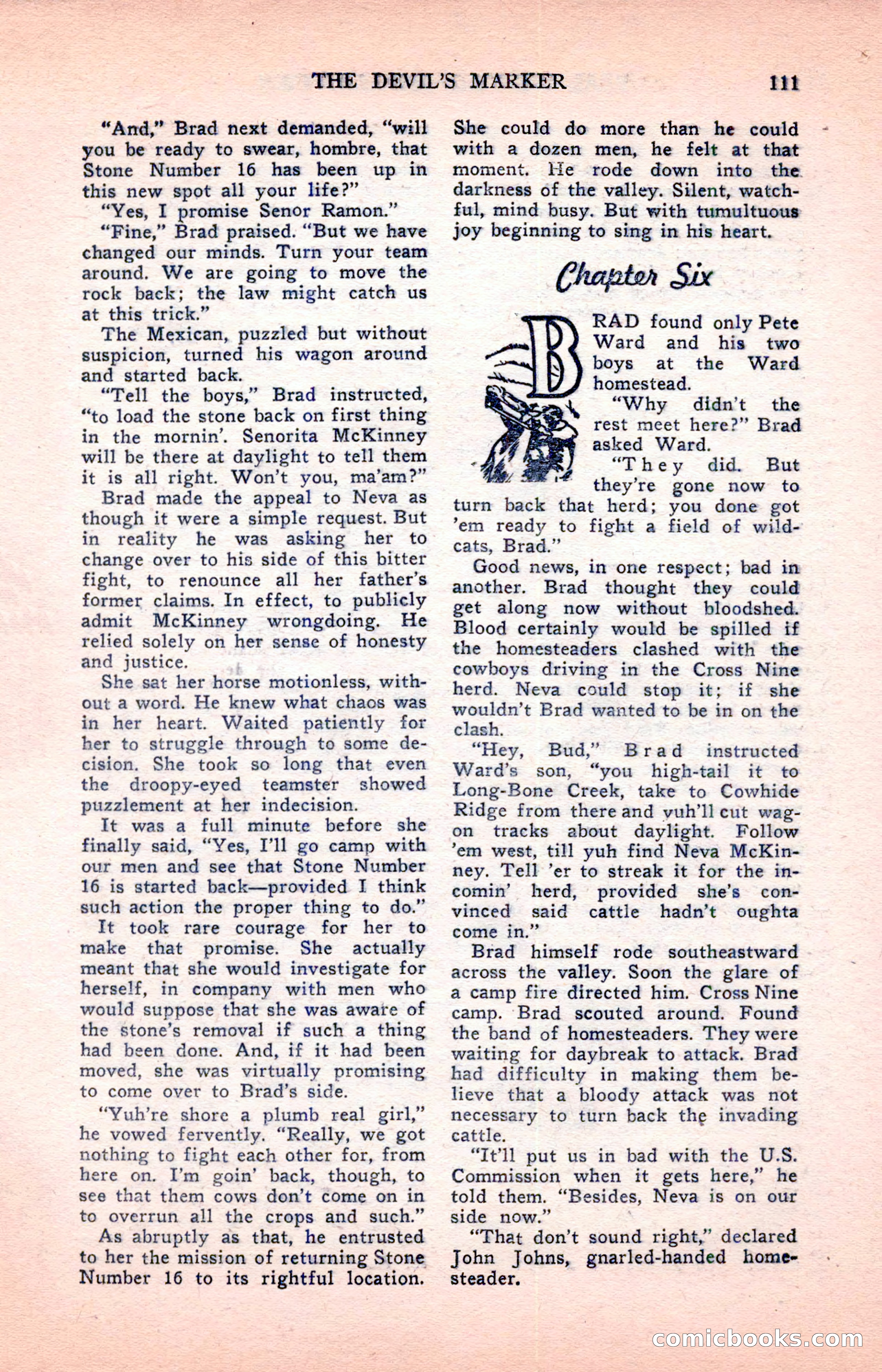 Real Western Romances — page 111 of 132
