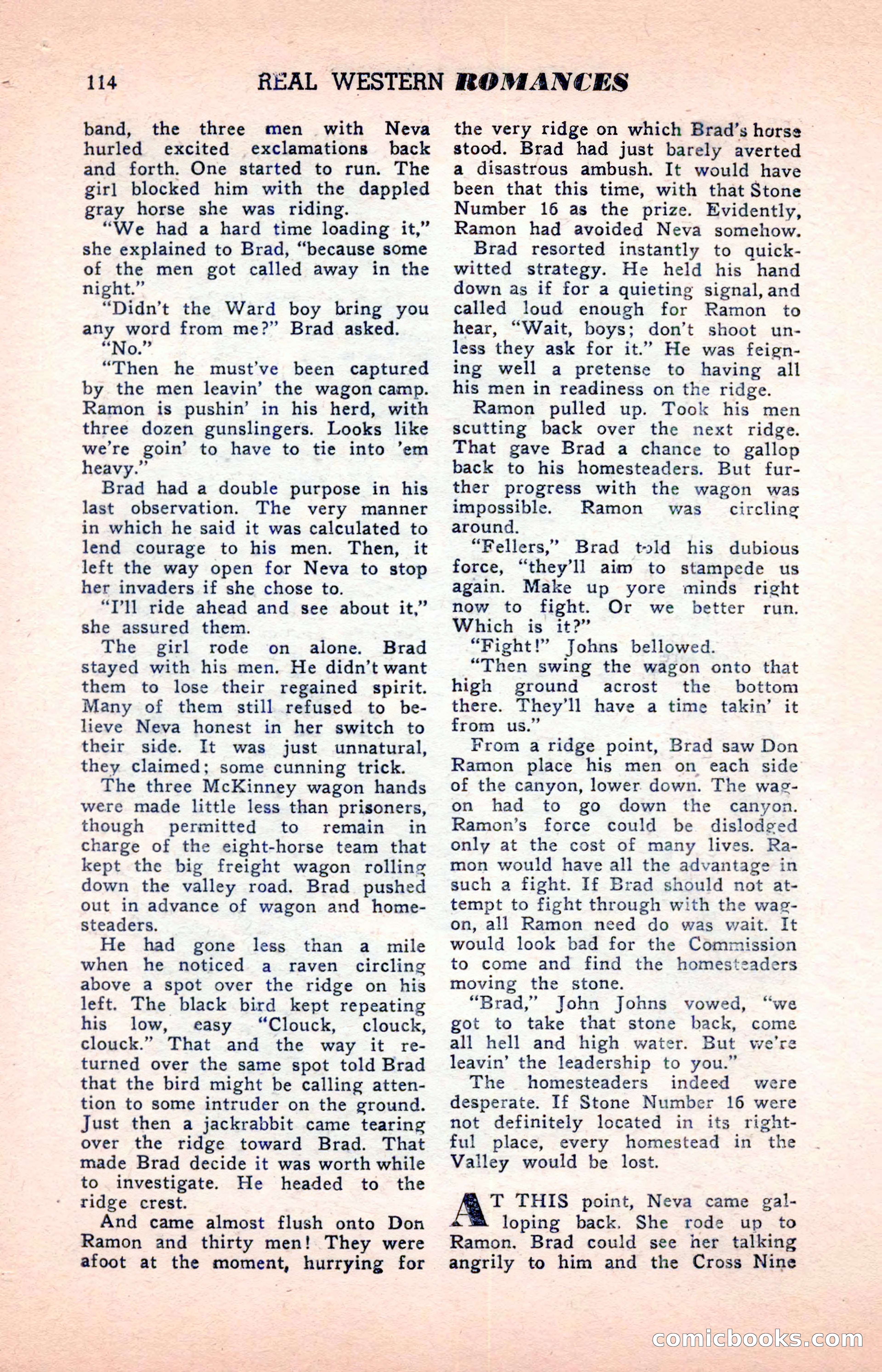 Real Western Romances — page 114 of 132