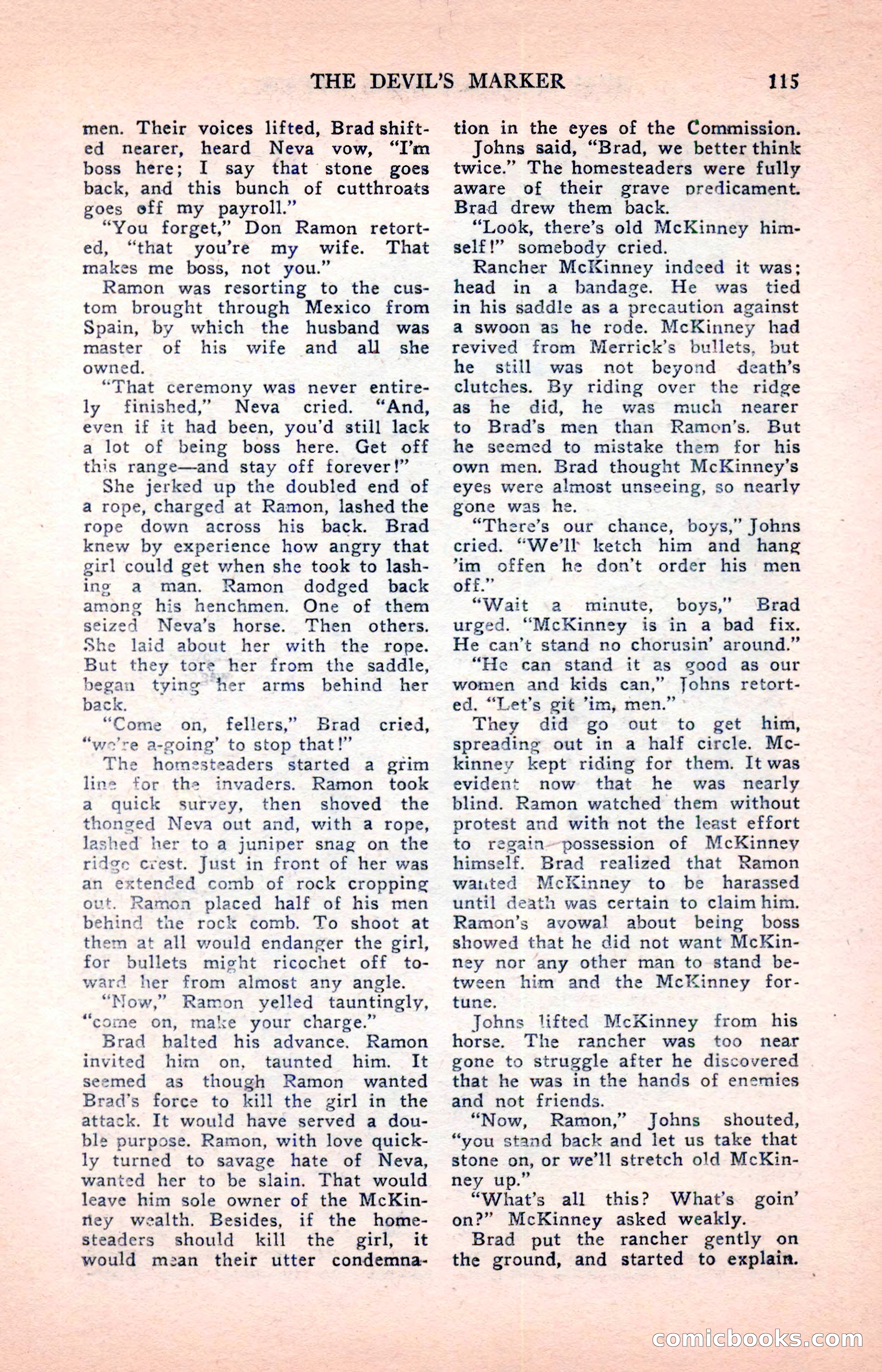Real Western Romances — page 115 of 132