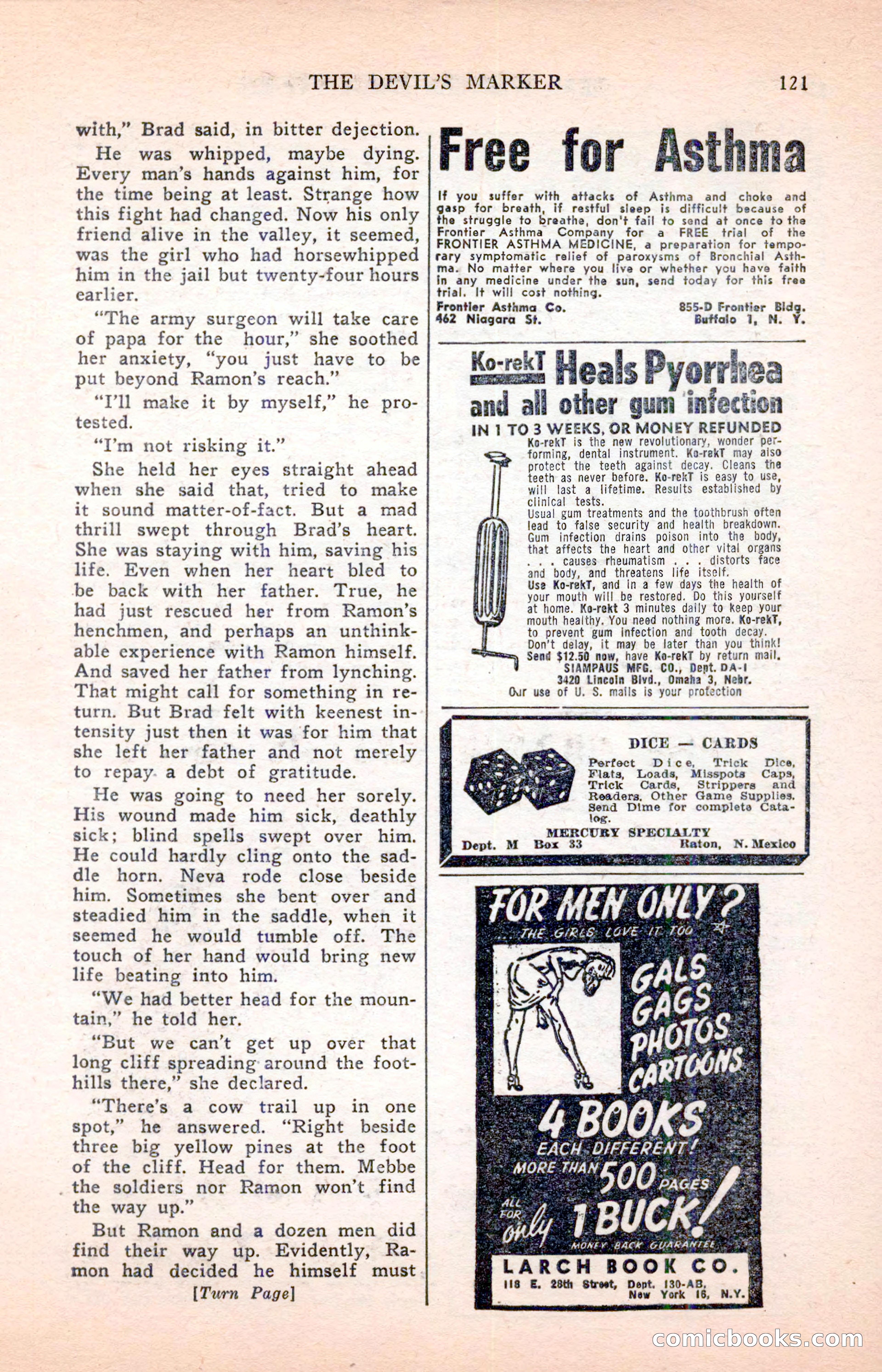 Real Western Romances — page 121 of 132