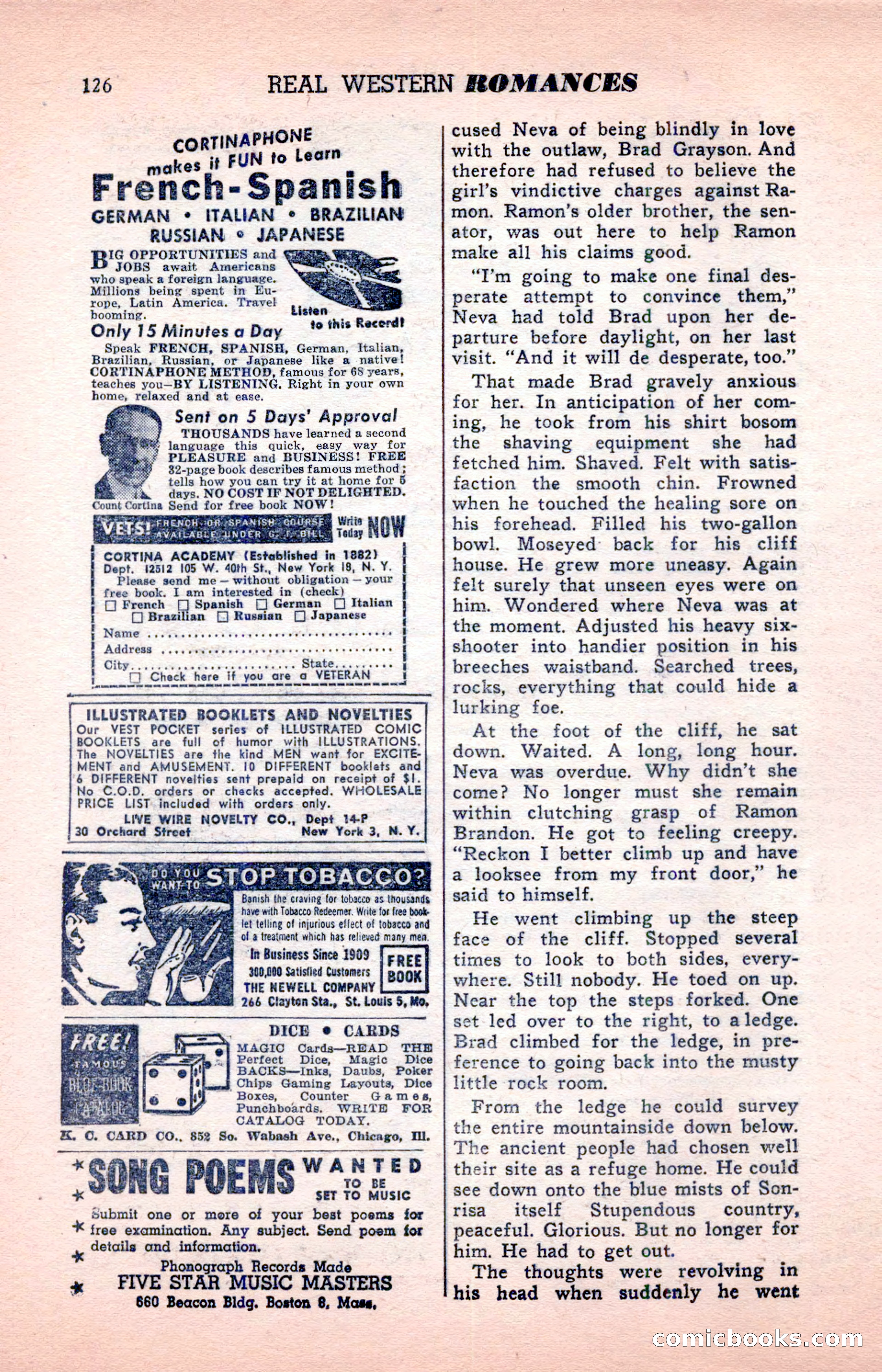 Real Western Romances — page 126 of 132