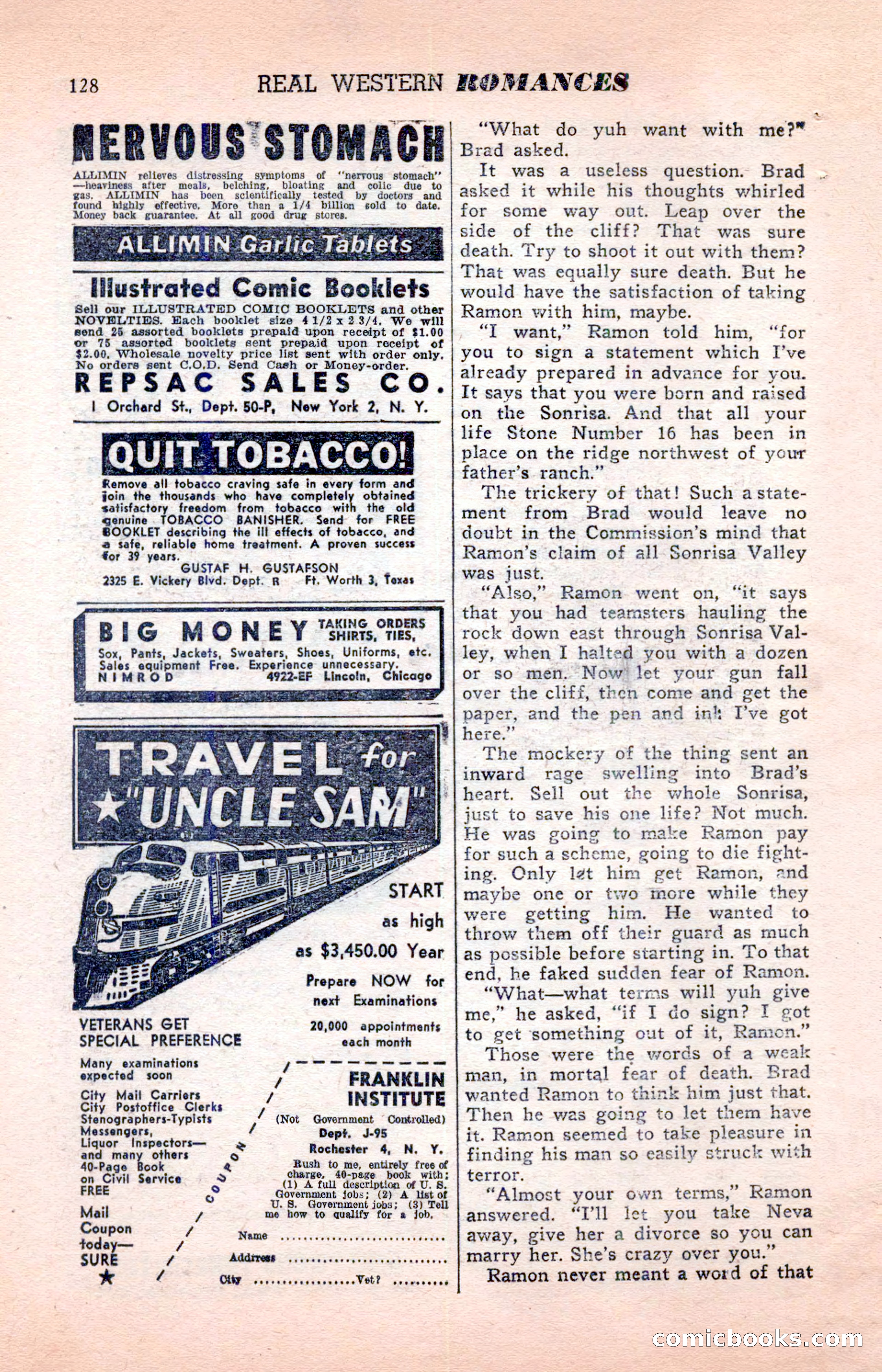 Real Western Romances — page 128 of 132