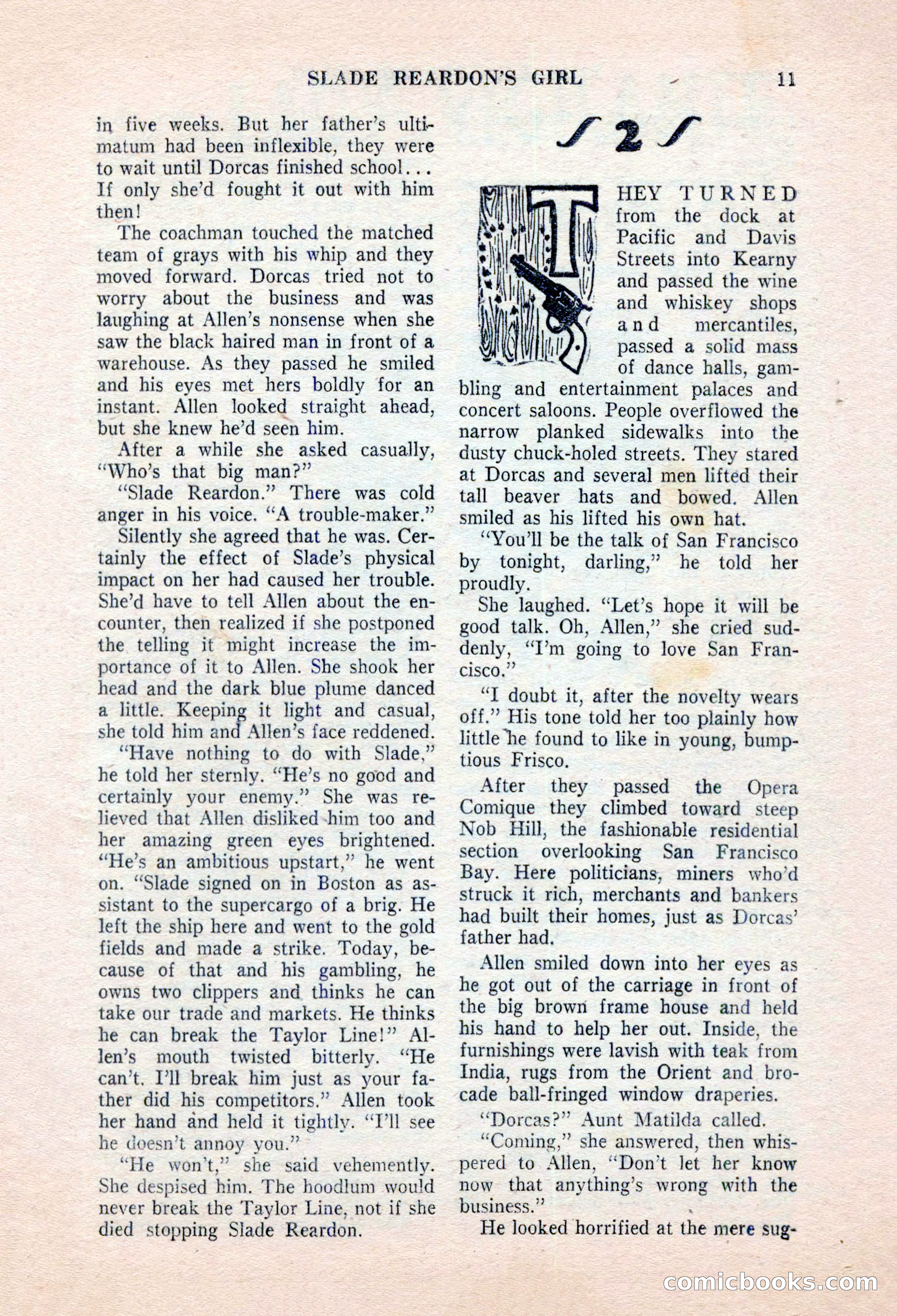 Real Western Romances, January 1955 — page 11 of 100