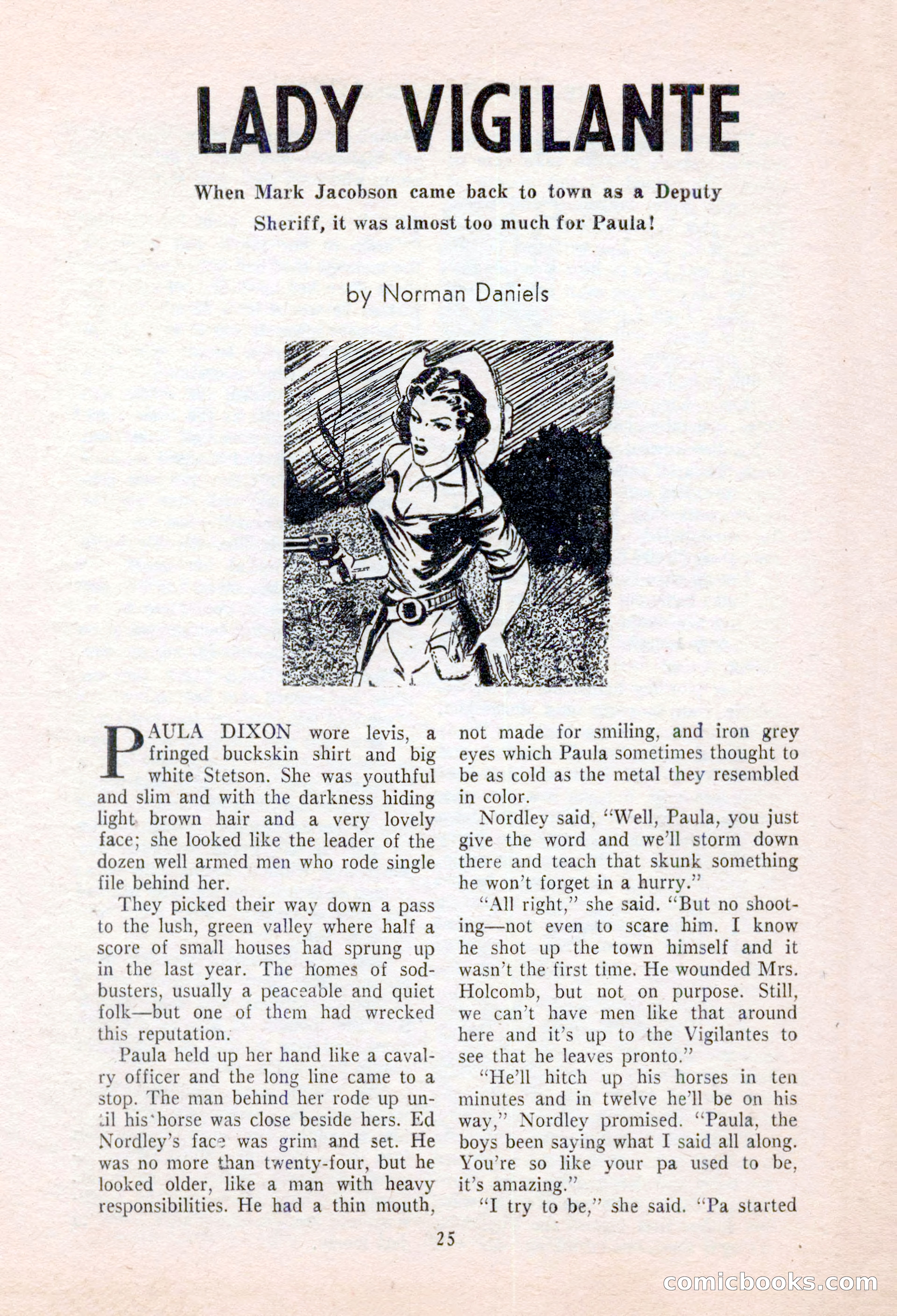 Real Western Romances, January 1955 — page 25 of 100