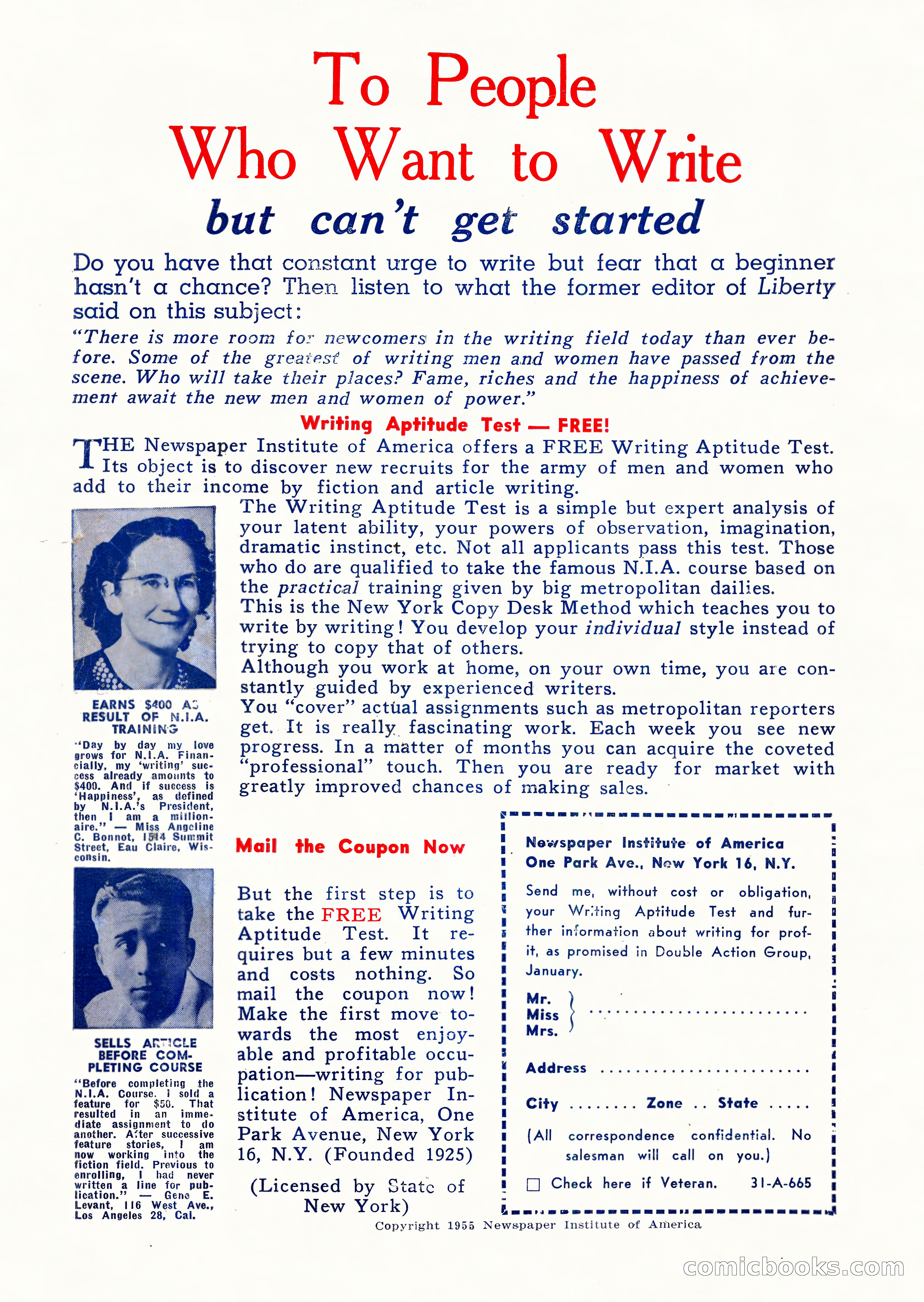 Real Western Romances, January 1955 — page 100 of 100